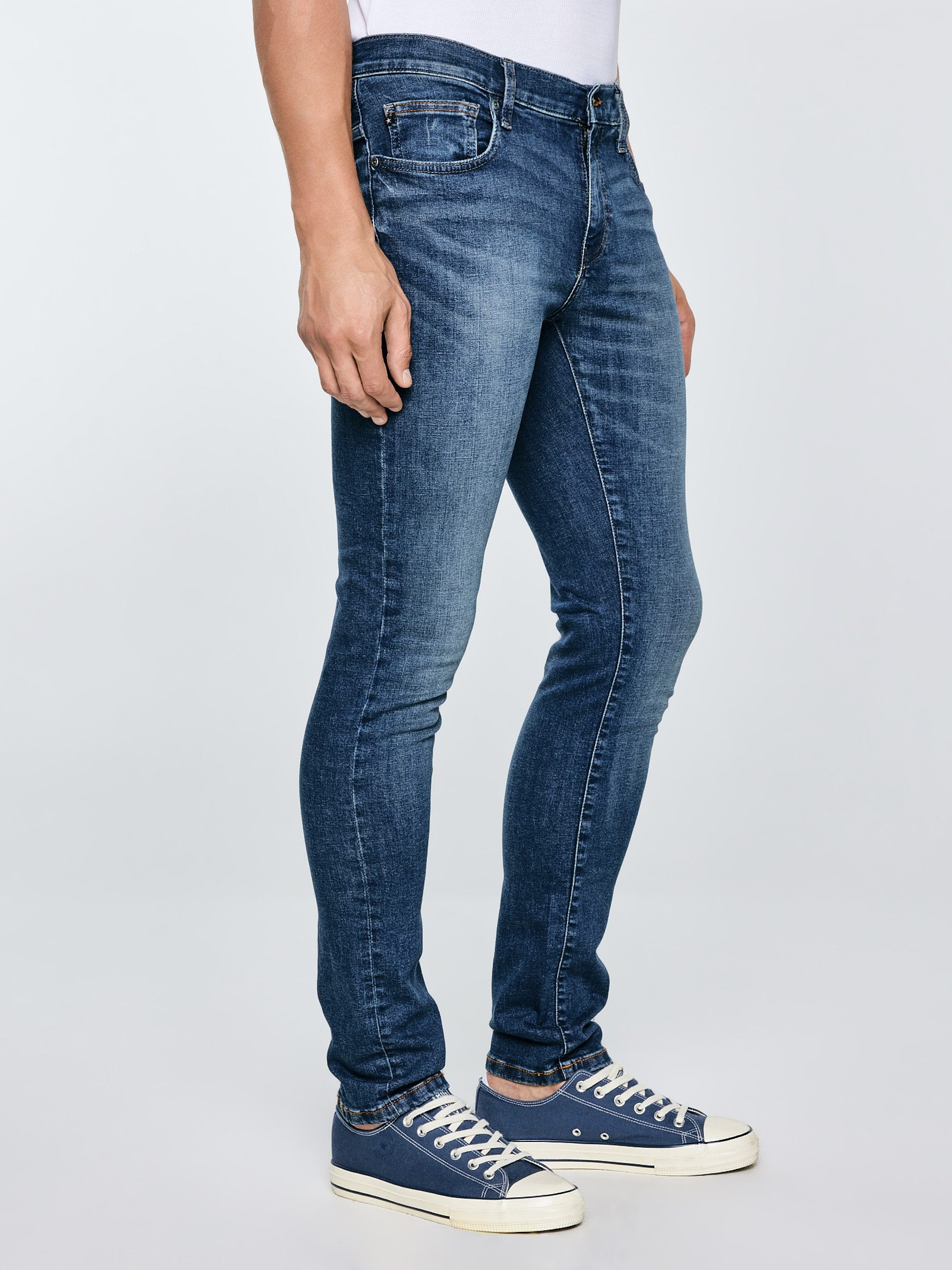 BIG STAR Skinny-fit-Jeans NADER niedrige Leibhöhe