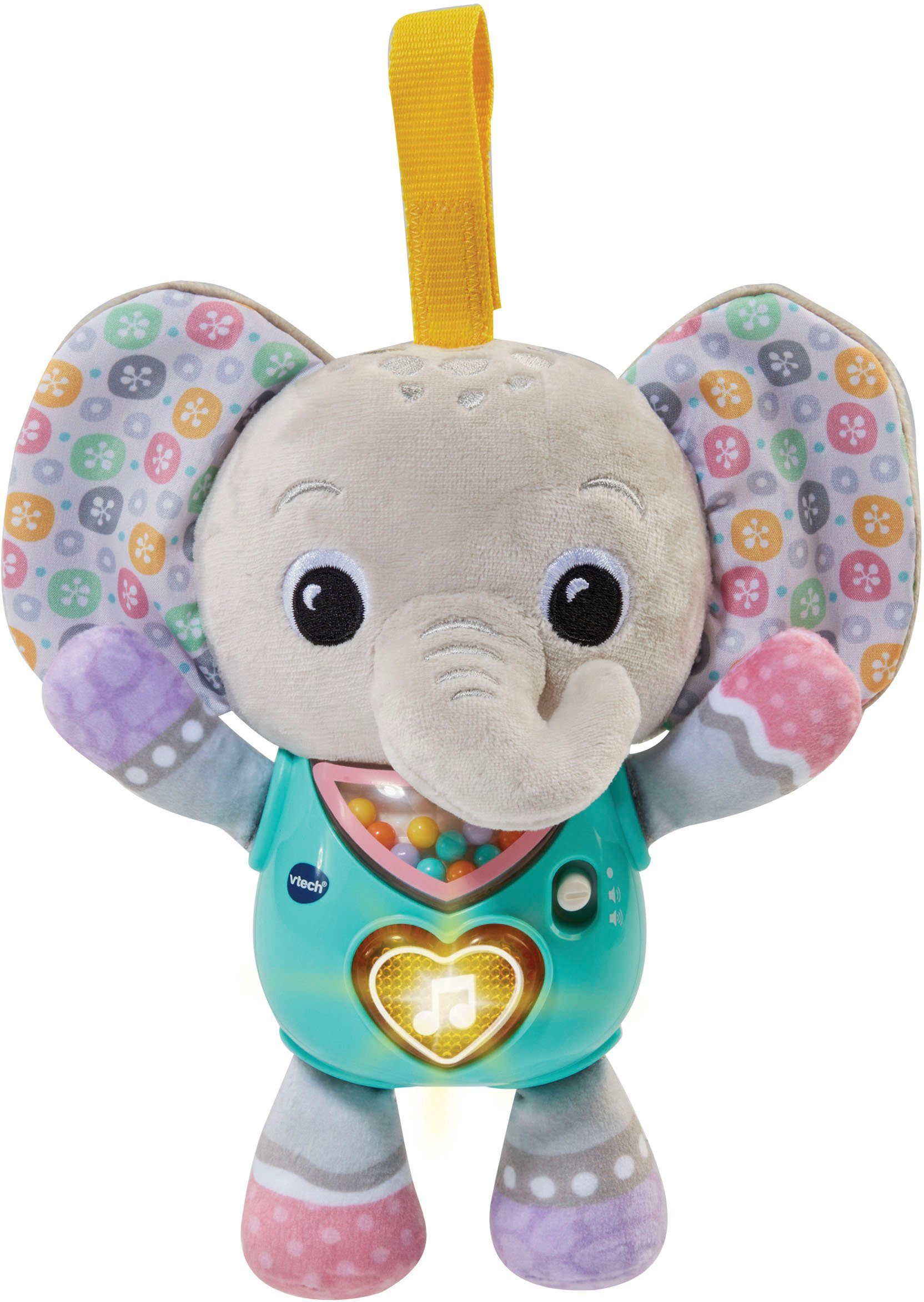 Vtech® Kuscheltier Vtech Baby, Melodienelefant, mit Licht- und Soundeffekten