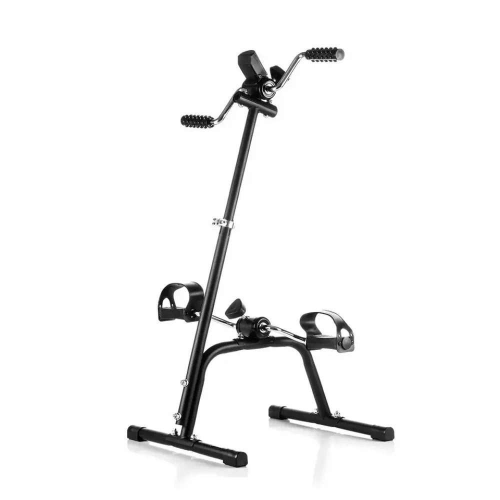 Sport-Knight® Heimtrainer Pedaltrainer 2in1 für Arme und Beine, Mini Heimtrainer mit LCD-Zähler, Ideal für Rehabilitation