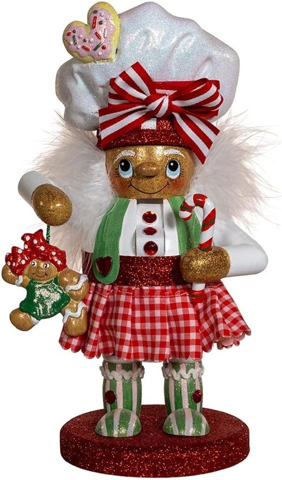 Nussknacker HA0713 - Hollywood Gingerbread "Baker Girl" -25,4 cm-