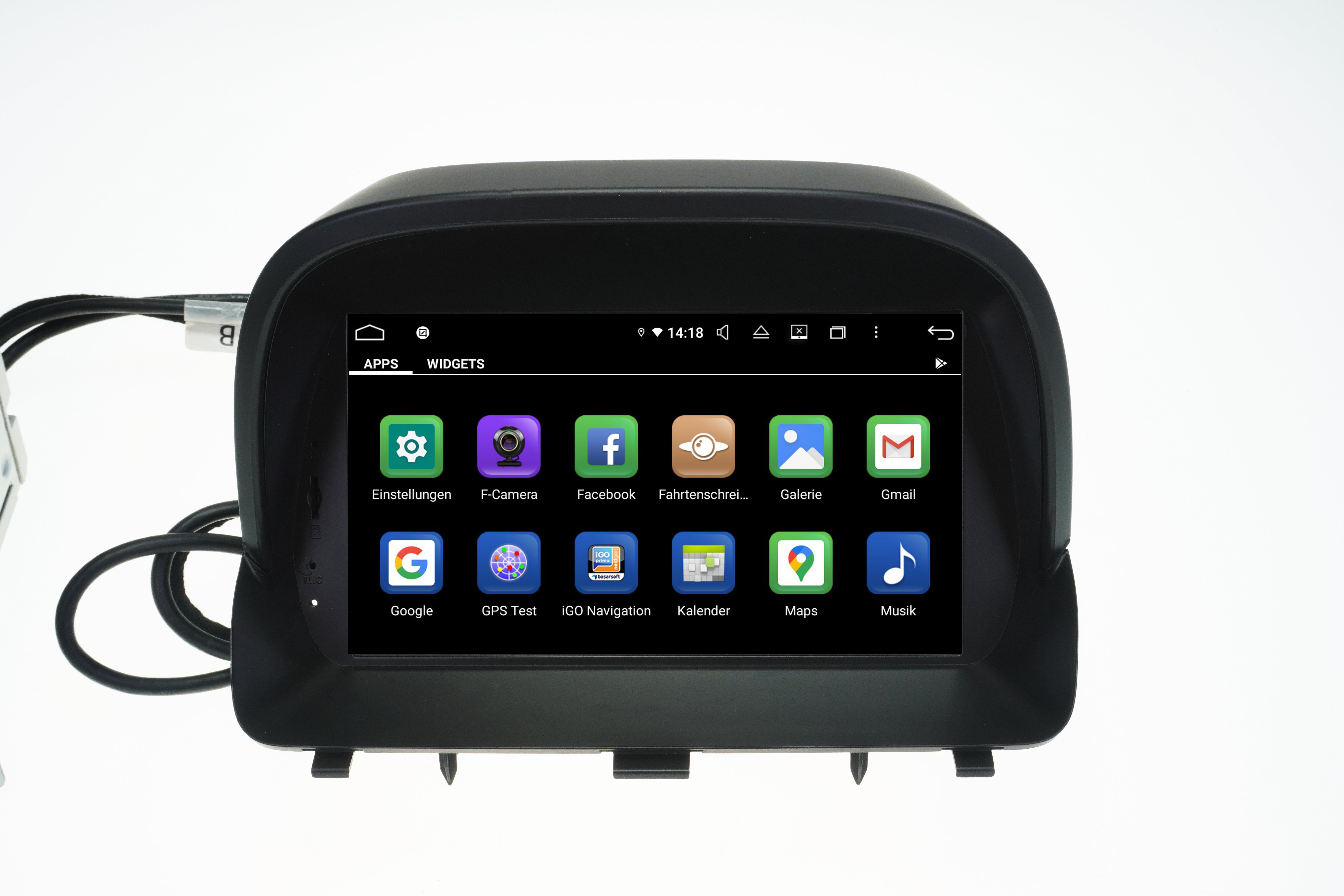 TAFFIO Für Opel Mokka A Einbau-Navigationsgerät Autoradio Touchscreen Android 8" CarPlay GPS