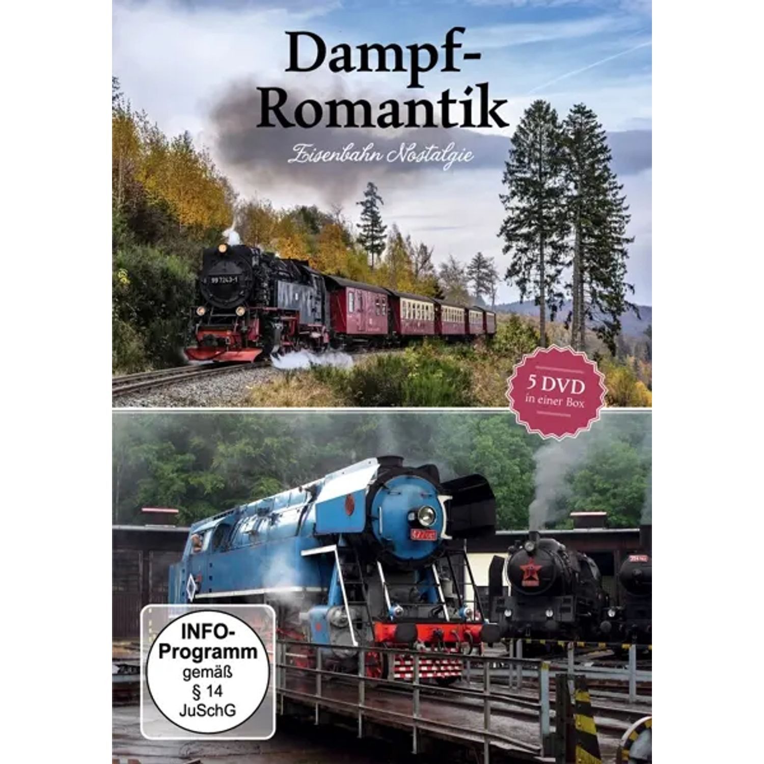 DVD Dampf Romantik - Eisenbahn Nostalgie