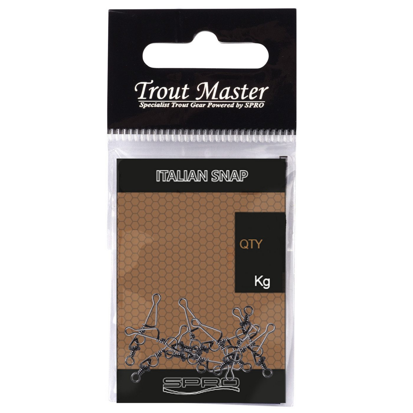 Schnurverbinder Trout Master Italian Snap - 10 Angelwirbel