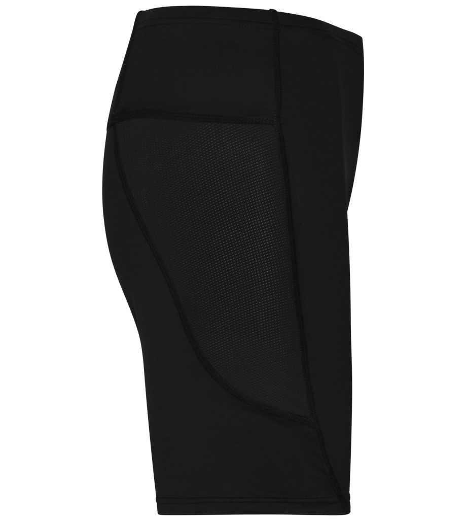 James & Nicholson Laufhose Doppelpack kurze Damen Laufhose Short Tights JN312 (Doppelpack, 2er-Pack) Atmungsaktiv und feuchtigkeitsregulierend