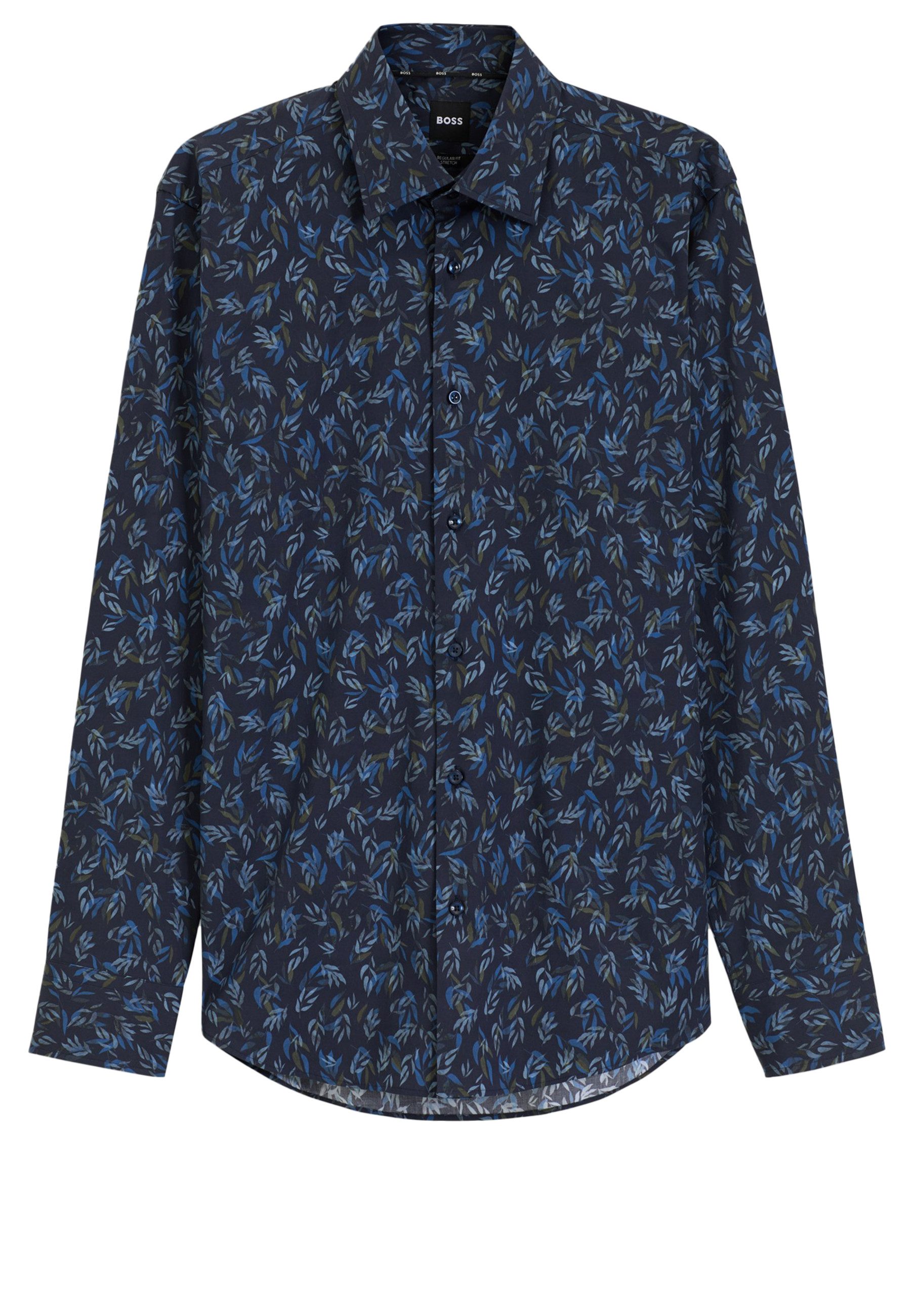 BOSS Langarmhemd H-JOE-kent-C1-214 (1-tlg) günstig online kaufen