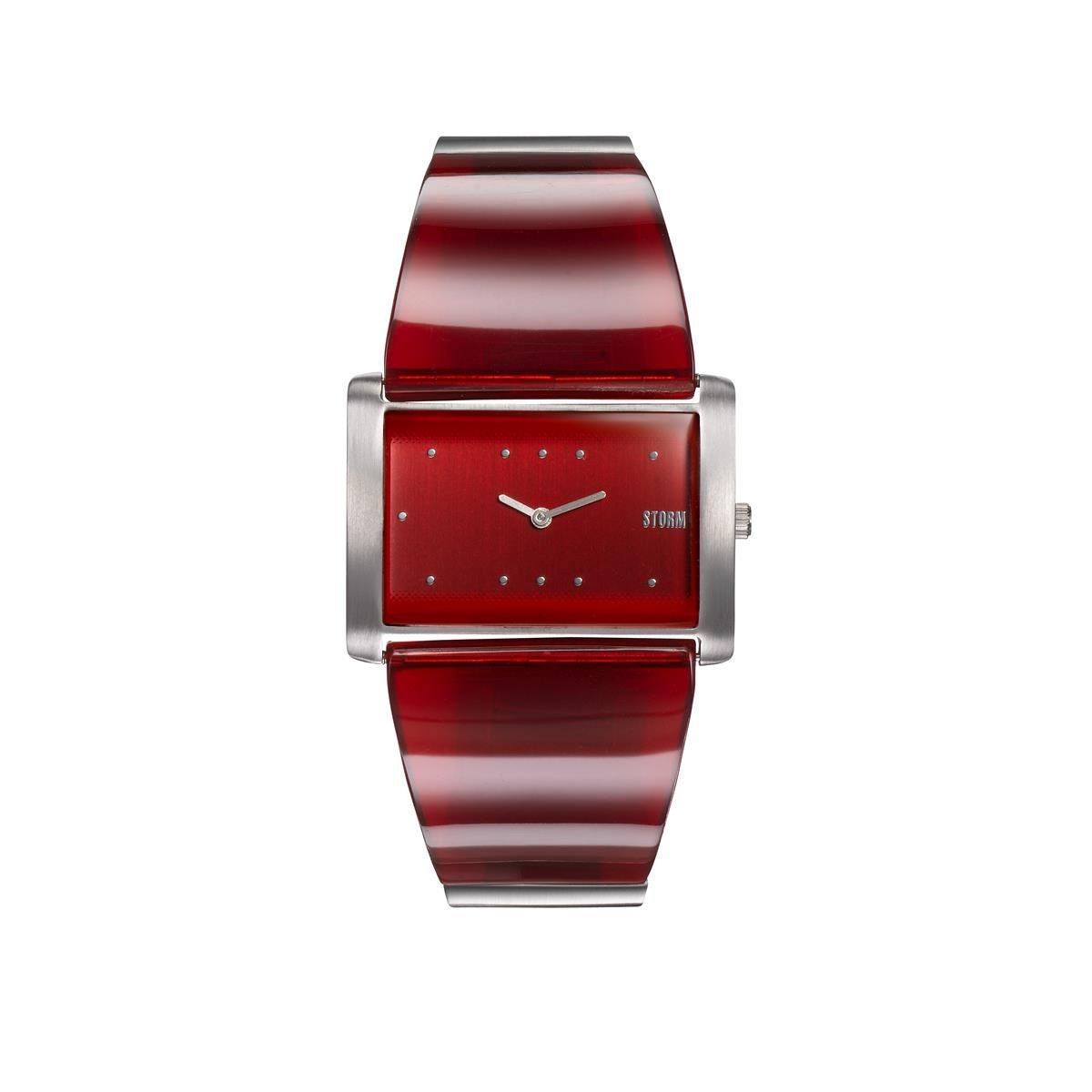 STORM Quarzuhr Storm Damenarmbanduhr 47473/R Trexa Red, (1-tlg)