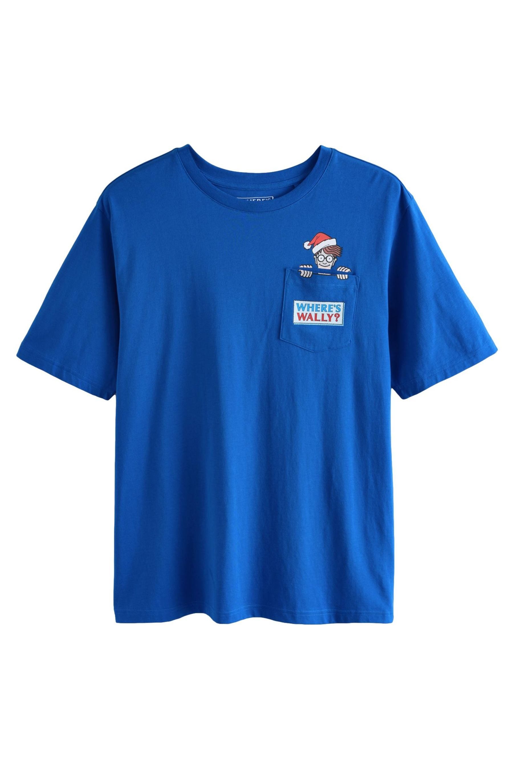 T-Shirt Regular Fit T-Shirt mit Grafik-Weihnachtsprint