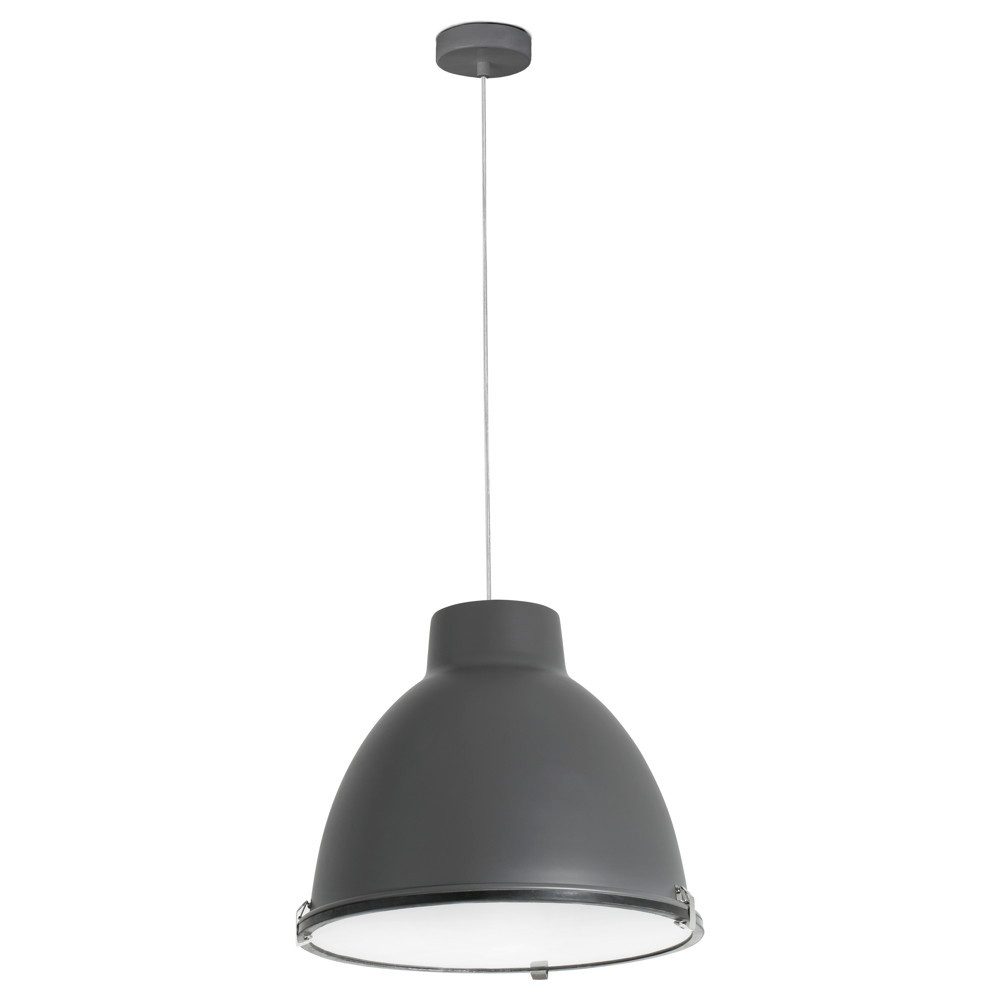 Faro Pendelleuchte Industrielle Pendelleuchte Charlotte aus Stahl und in anthrazit/grau