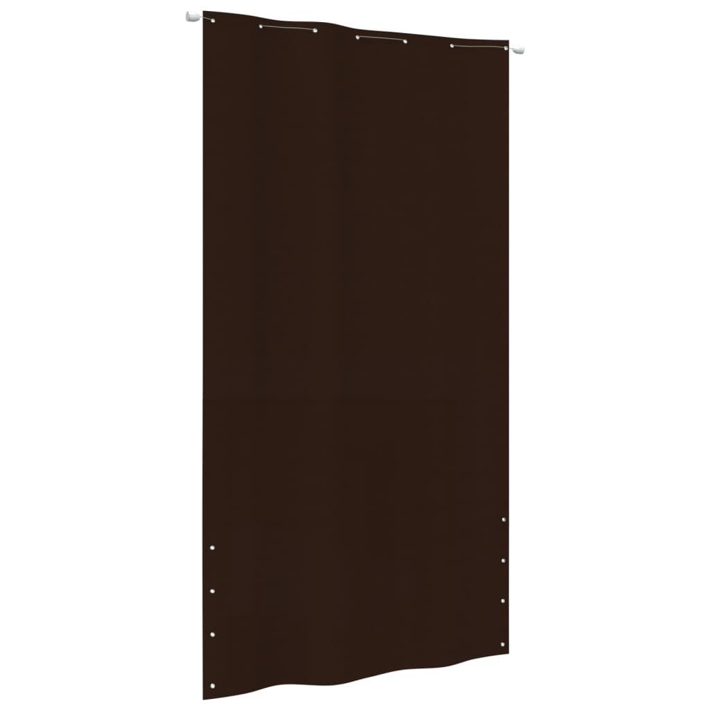 vidaXL Balkonsichtschutz Balkon-Sichtschutz Braun 140x240 cm günstig online kaufen