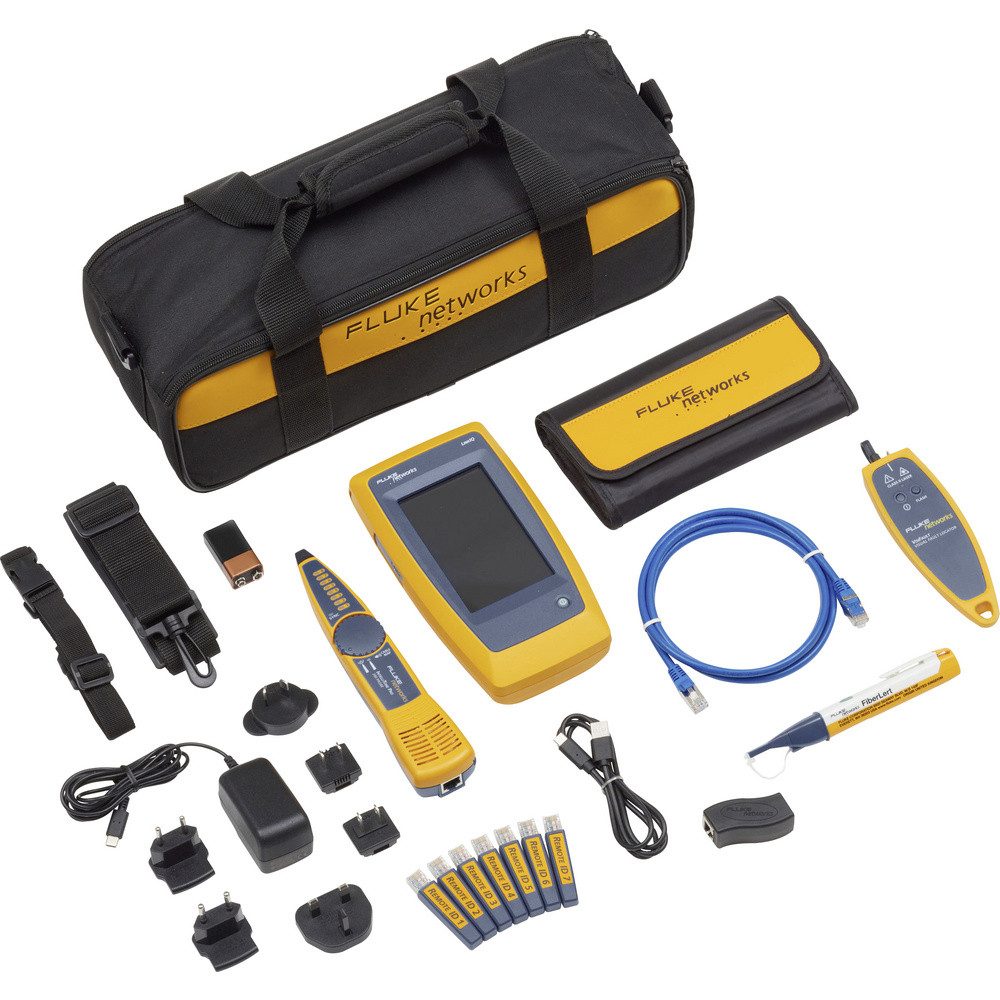 Fluke Crimpzange Fluke Networks LIQ-KIT-VFL-FBRLRT Kabel, Netzwerk und WiFi Industrial