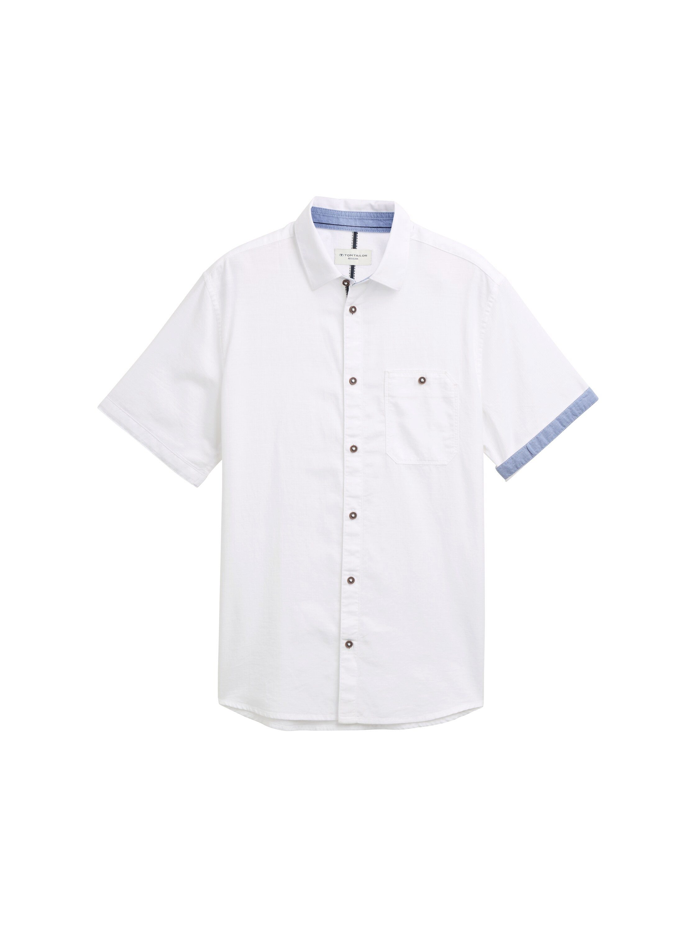 TOM TAILOR Kurzarmhemd Regular Fit Kurzarmhemd günstig online kaufen