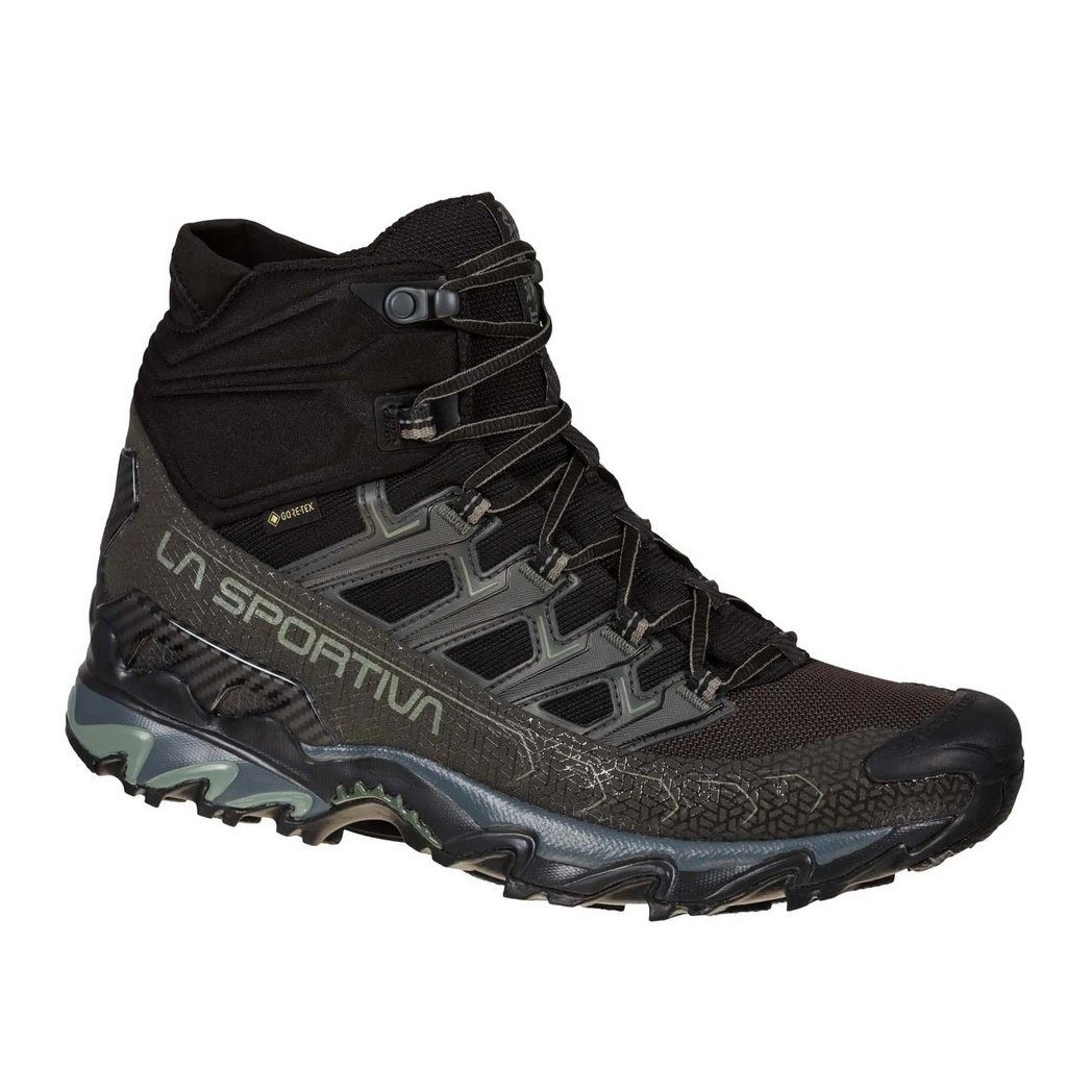 Trail-Laufschuhe Ultra Raptor II Mid GTX (wasserdicht) schwarz/grau Wanderschuh