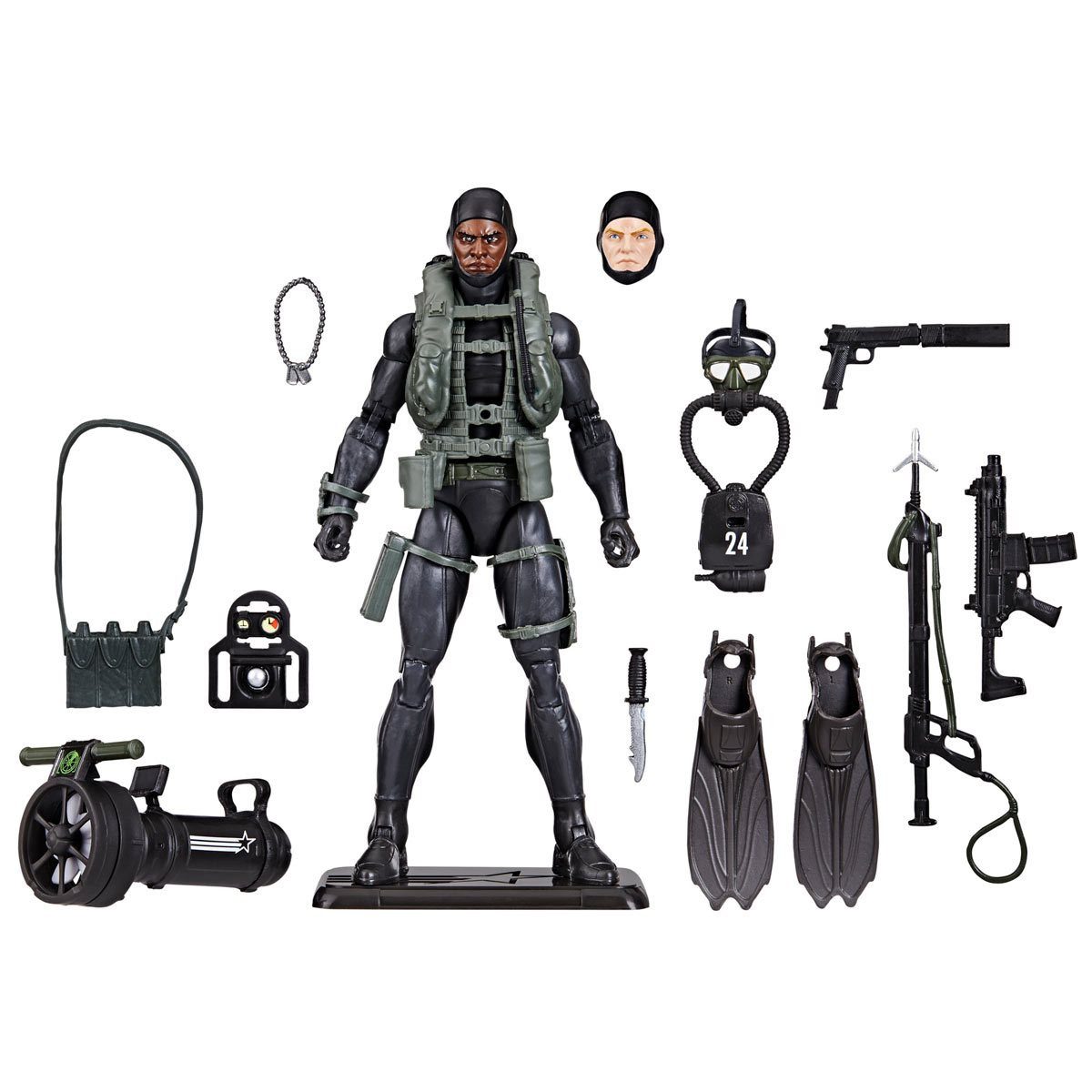 Hasbro Actionfigur G.I. Joe Classified Series 60th Anniversary Sailor Recon Diver 6 Inch