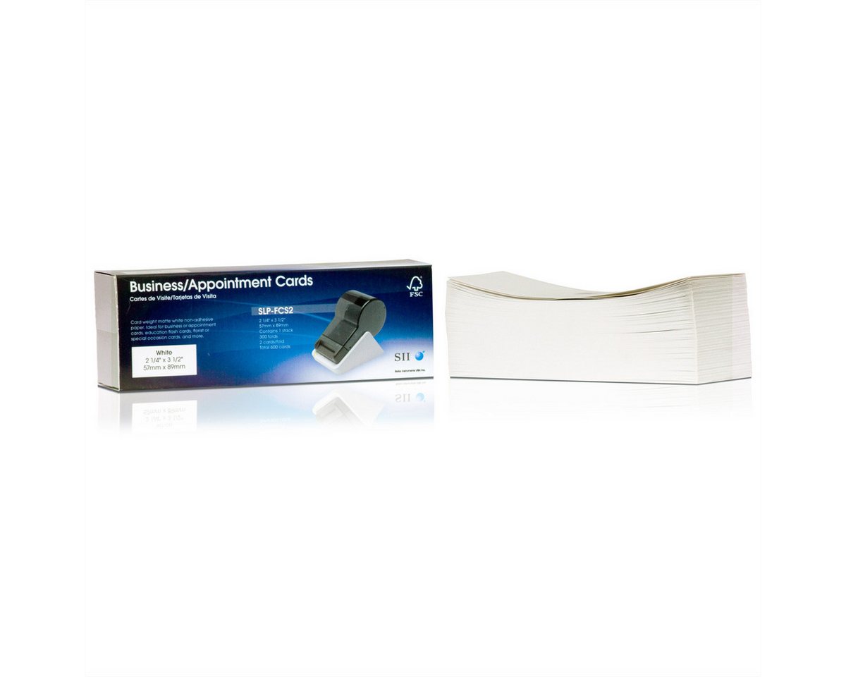 Thumbnail - Seiko Etiketten Business Cards 170g/m² SLP-FCS2