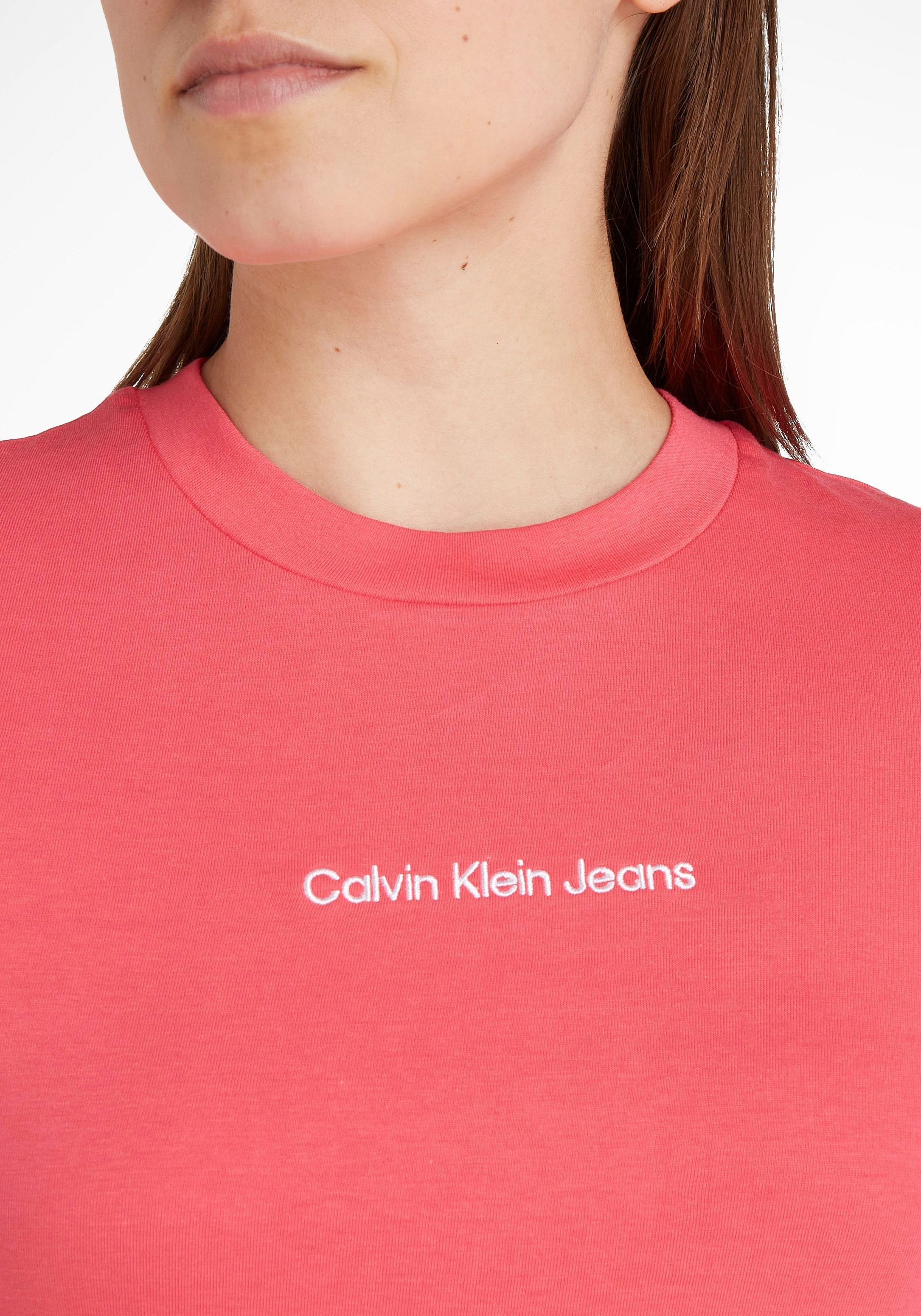 Calvin Klein Jeans Baumwolle aus reiner pink T-Shirt