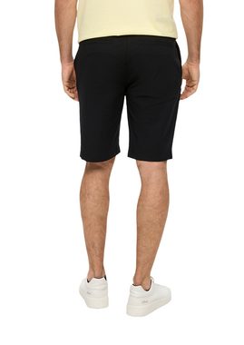 s.Oliver BLACK LABEL Bermudas Seersucker-Shorts im Relaxed Fit Durchzugkordel