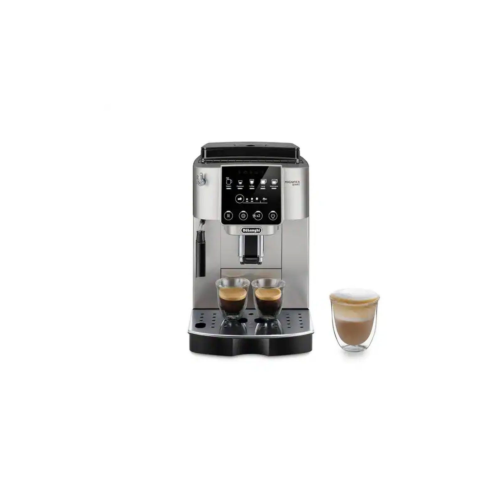 De'Longhi Kaffeevollautomat ECAM220.30.SB Magnifica Start, Intuitive Touch-Bedienung mit Direktwahltasten