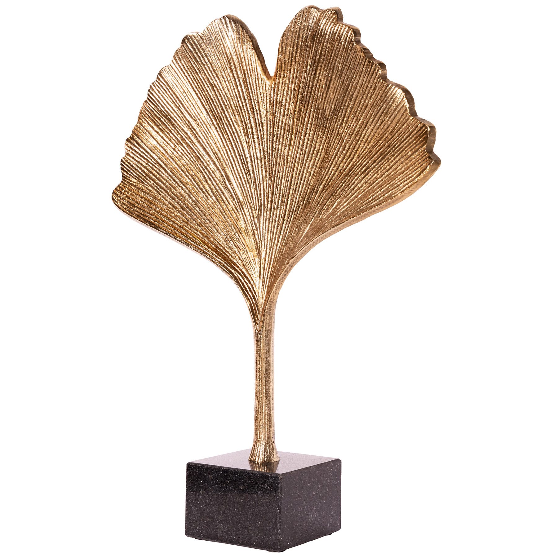 riess-ambiente Dekofigur GINKGO LEAF 44cm gold günstig online kaufen