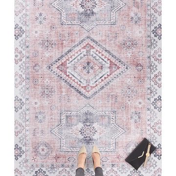 Teppich Vintage Teppich Gratia Altrosa, NOURISTAN, rechteckig, Höhe: 5 mm