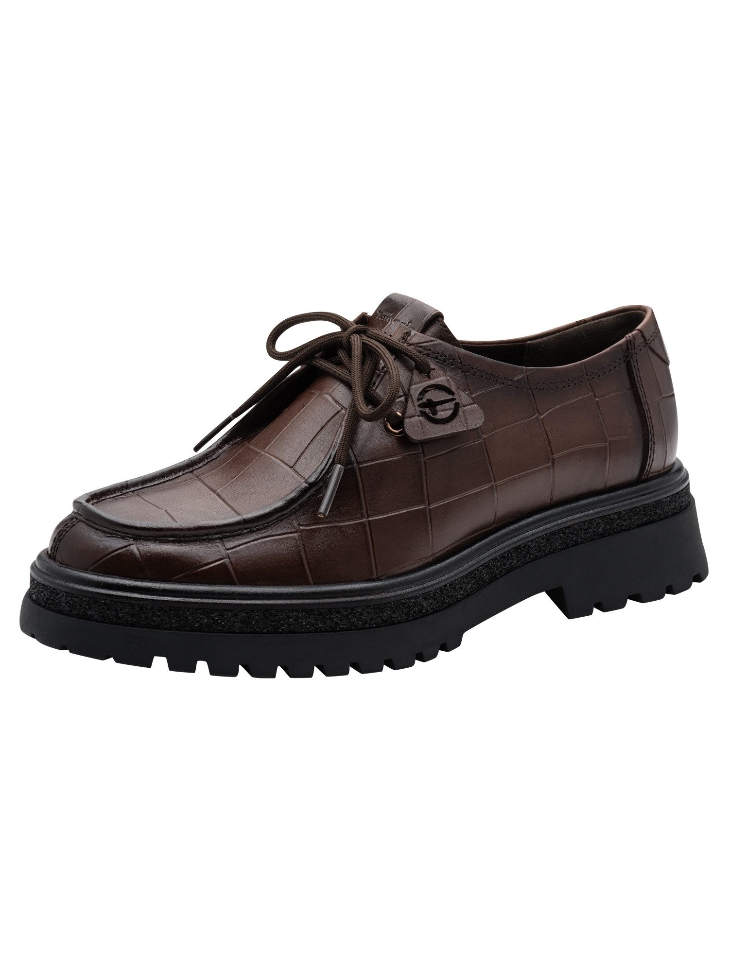 Tamaris TOUCH-IT mit Absatz kein Absatz 1-23627-47 Schnürschuh TOUCH-IT