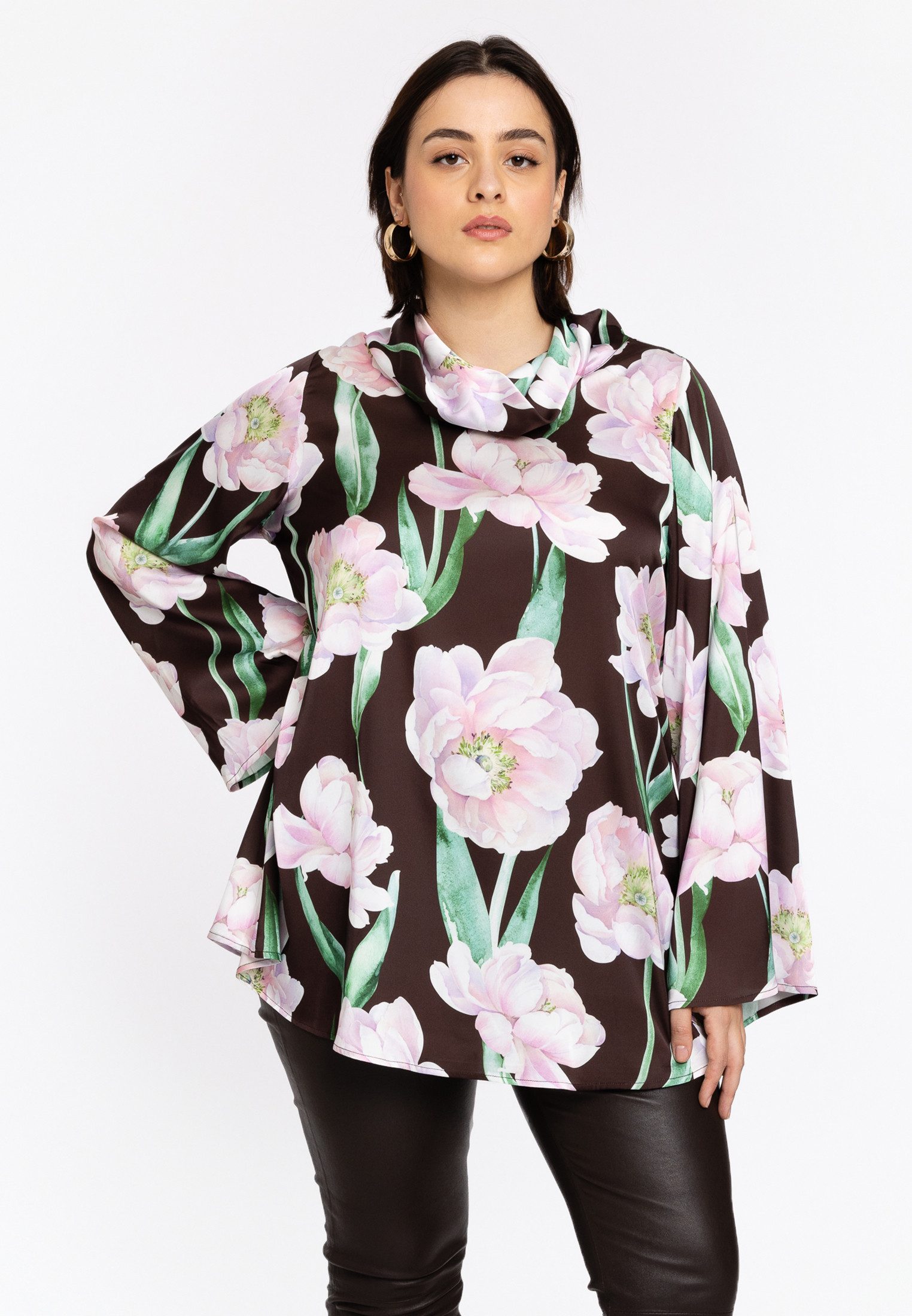 YOEK Tunika Damen Tunika mit Druck