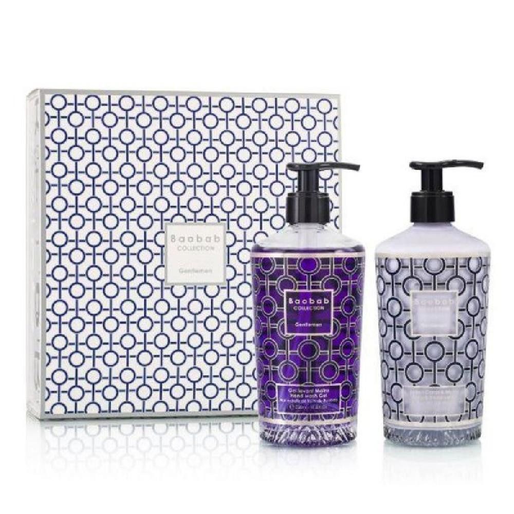 Baobab Handcreme Gift Box Gentlemen Seife und Lotion (700ml) (2-teilig)