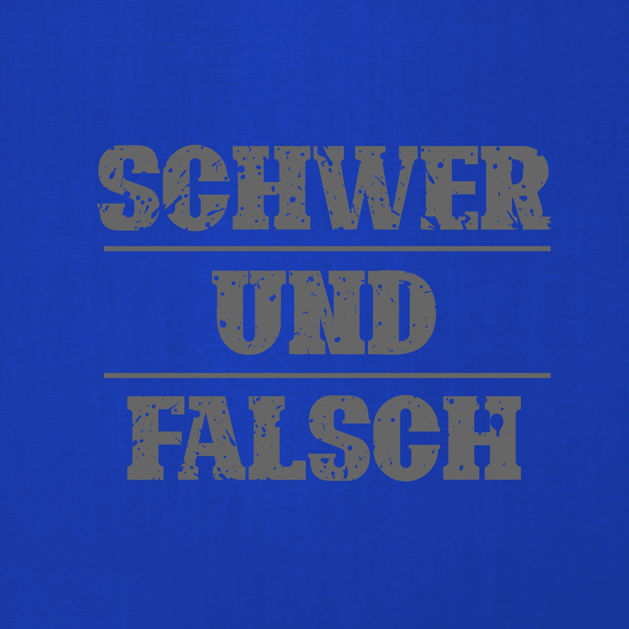 - Schwer Fitness Quattro Falsch (1-tlg) Kurzarmshirt T-Shirt Gym Blau und Formatee Herren Workout