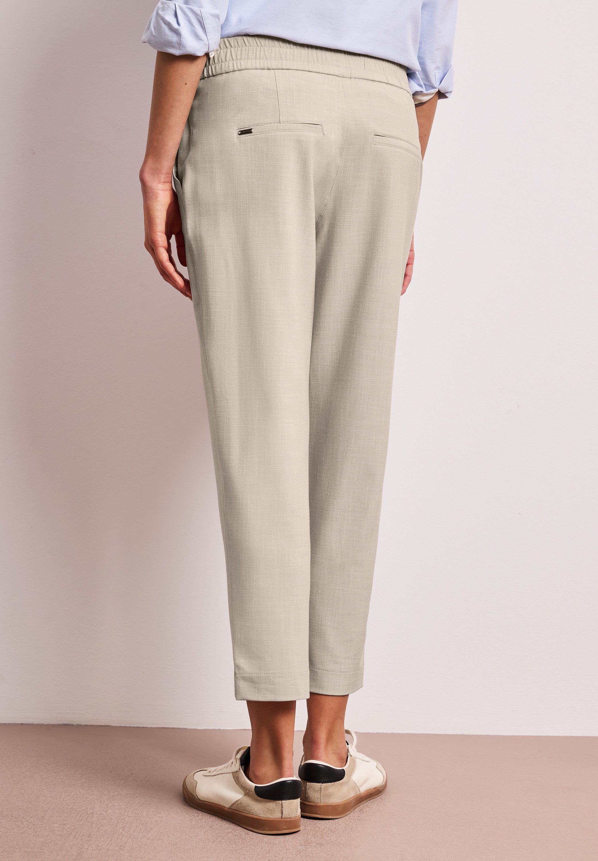 STREET ONE Stoffhose Style Bonny mit Schnalle