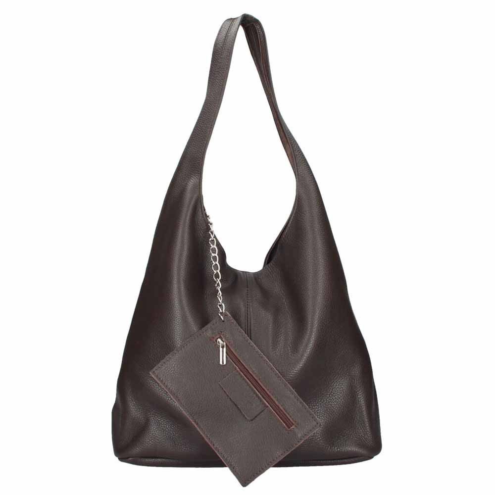 ITALYSHOP24 Shopper Made in Italy XL Damen echtes Leder Tasche Schultertasc günstig online kaufen