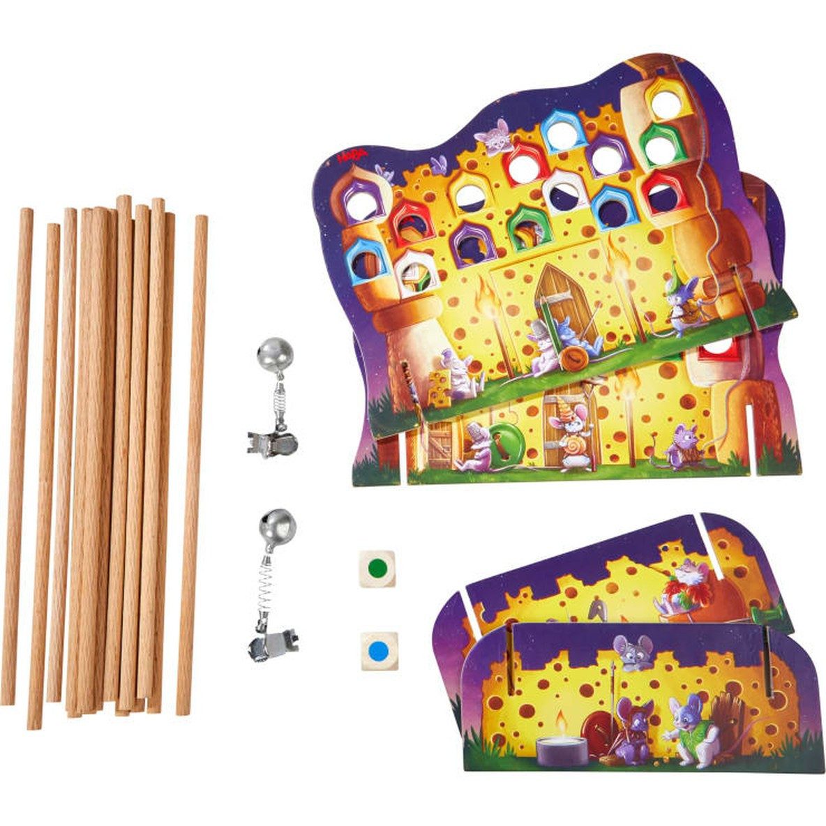 Haba Spiel Mucksmäuschenstill Geschicklichkeitsspiel für Kinder