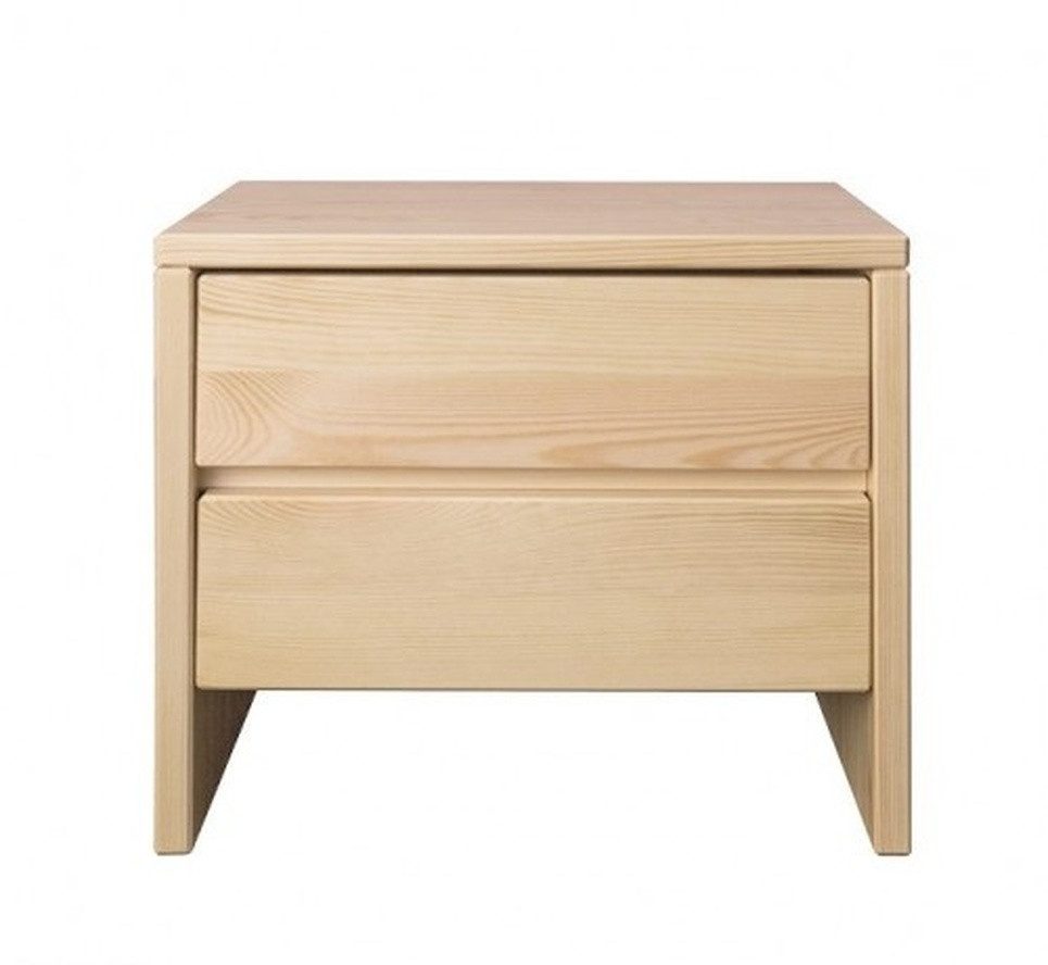 Xlmoebel Nachttisch Handgefertigter Nachtschrank aus massivem Holz mit Stauraum (1-St., Nachttisch), Hergestellt in Europa