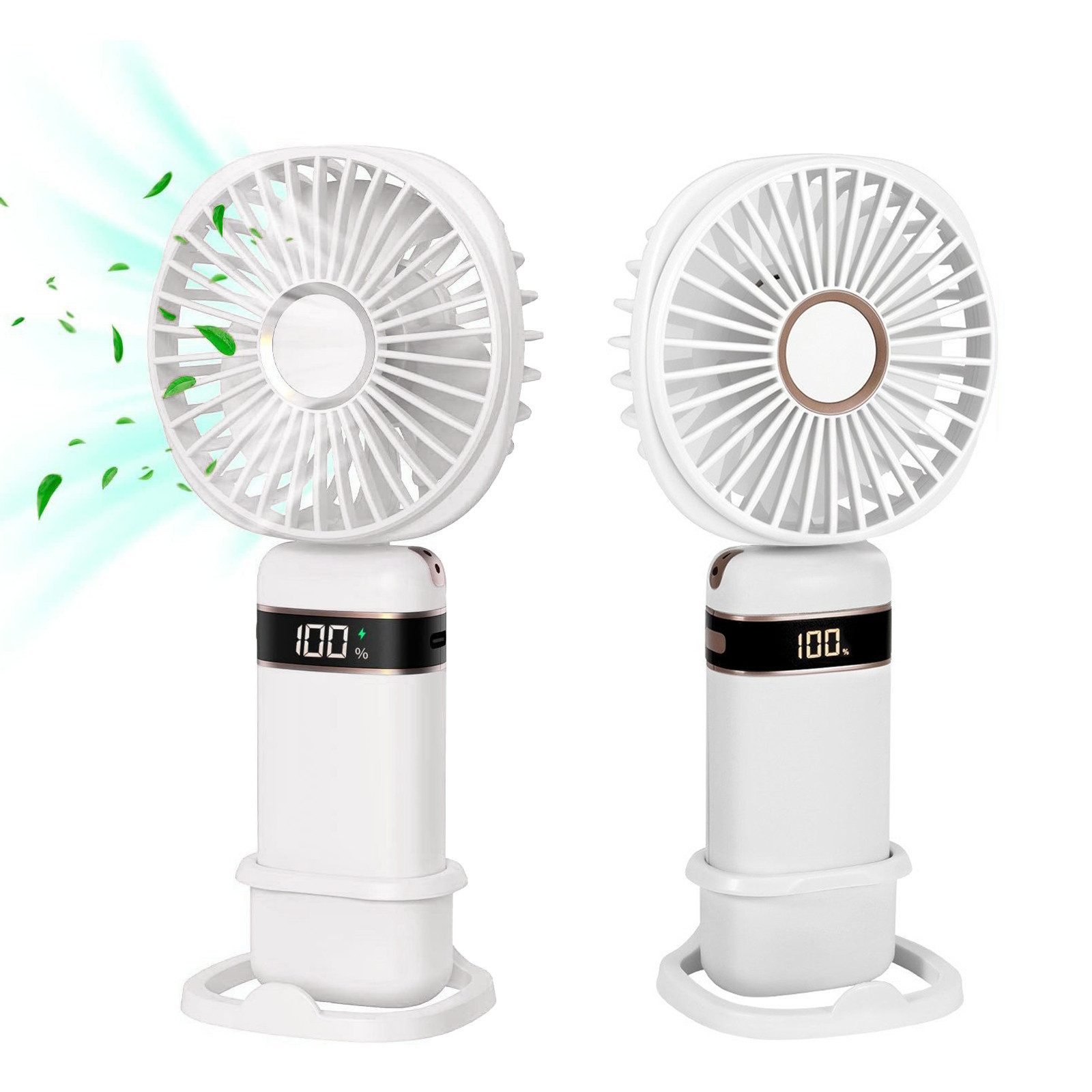 BlingBin Handventilator Tragbarer USB-Handventilator, Faltbarer Mini günstig online kaufen
