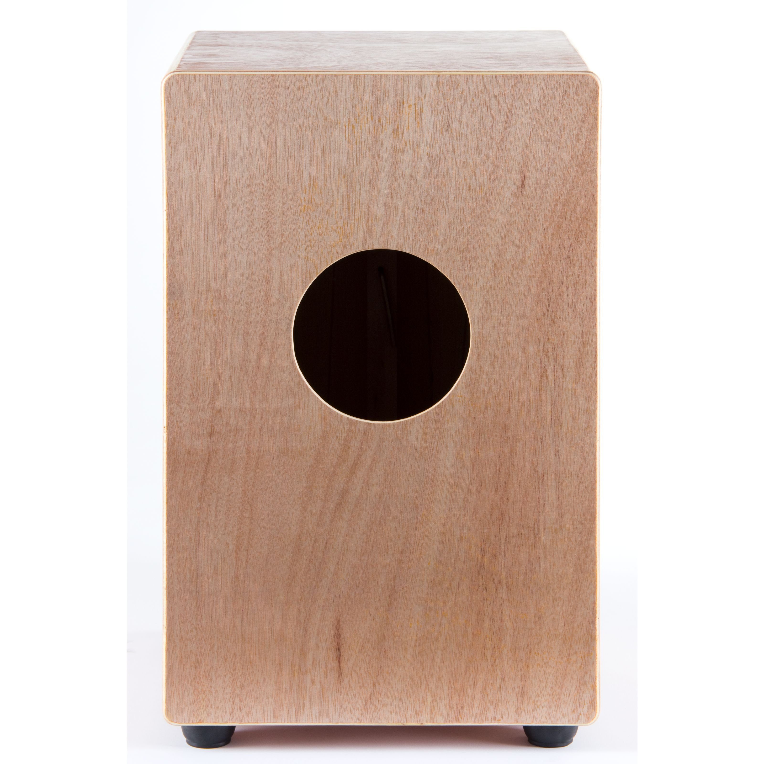 FAME Cajon,Beginner Cajon Einsteiger Cajon aus 7-lagigem Sperrholz Drum Box mit abgerundeten Kanten Schlagfläche aus Esche Snare-System Gitarrensaiten, Percussion, Cajons, Beginner Cajon, Einsteiger Cajon, Drum Box