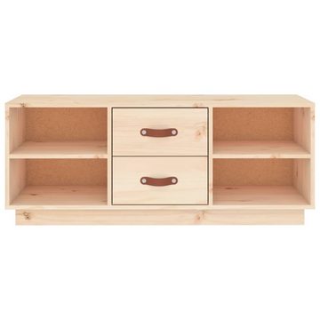 vidaXL TV-Schrank TV-Schrank 100x34x40 cm Massivholz Kiefer (1-St)