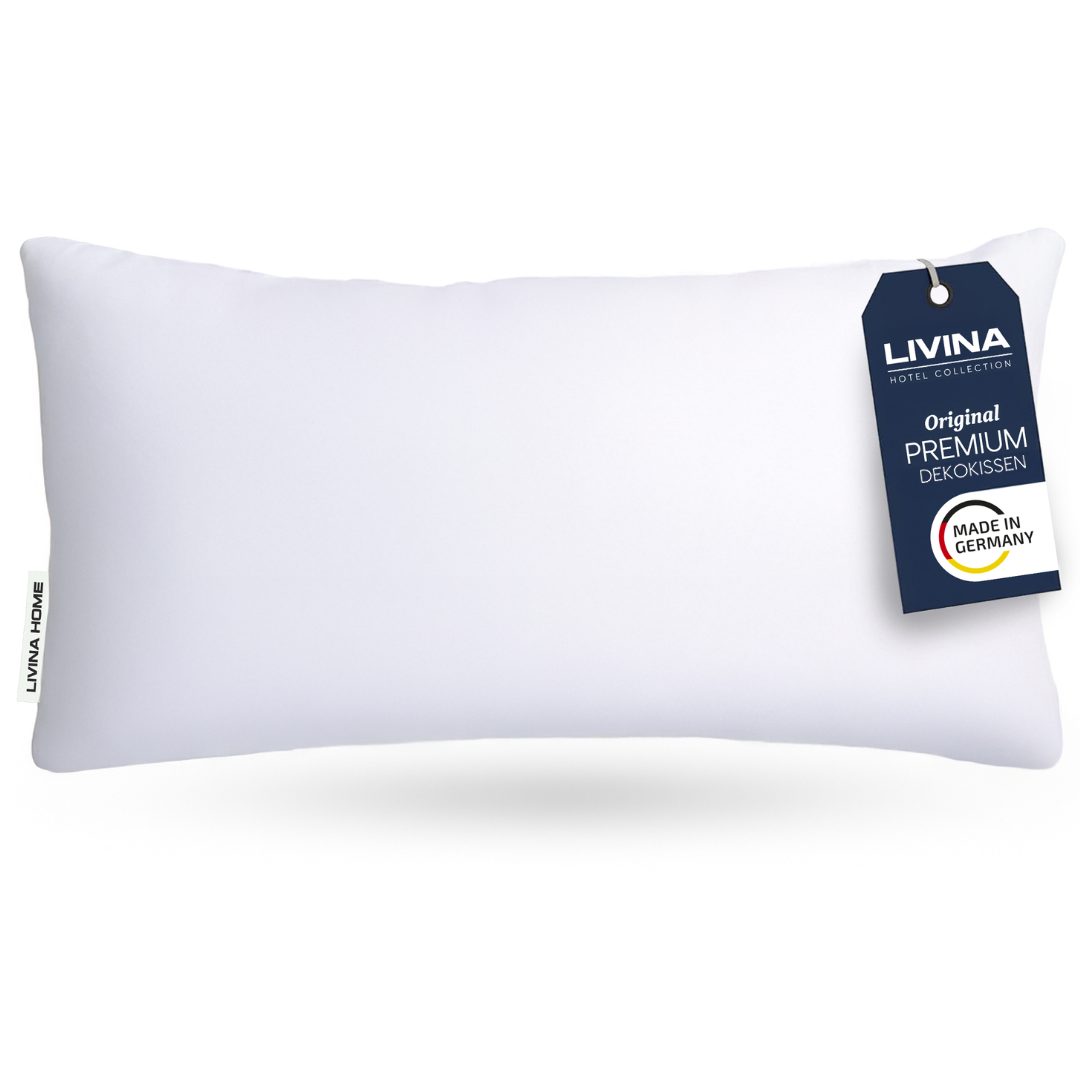 LIVINA HOME Dekokissen Premium Dekokissen, Sofakissen, Couchkissen, Made in Germany, Dekokissen 40x40, 30x50, 45x45, 50x50, 60x60, Made in Germany