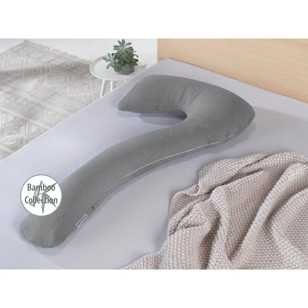 Theraline Stillkissen Theraline Bezug my7, Dessin 170, Melange Mittelgrau