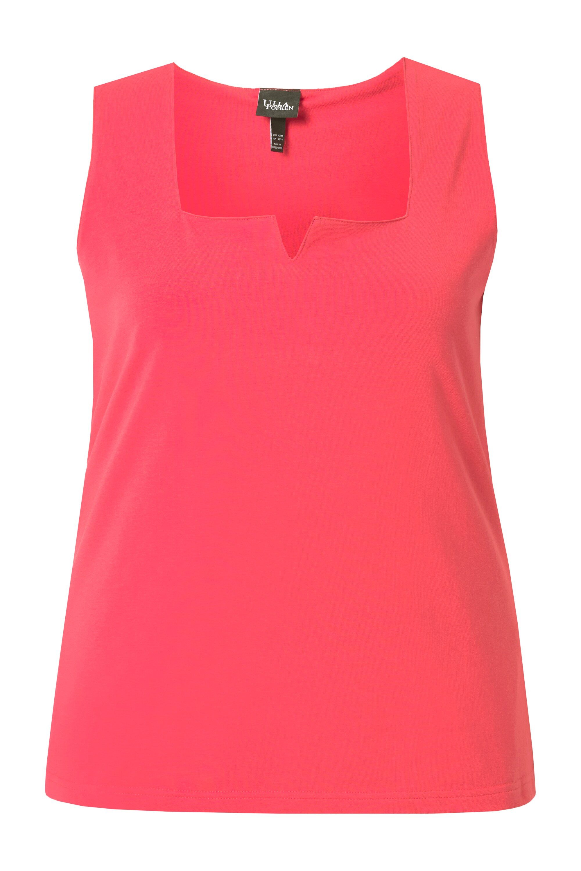 Ulla Popken Longtop Top Carré-Ausschnitt ärmellos – Bild 2 von 4