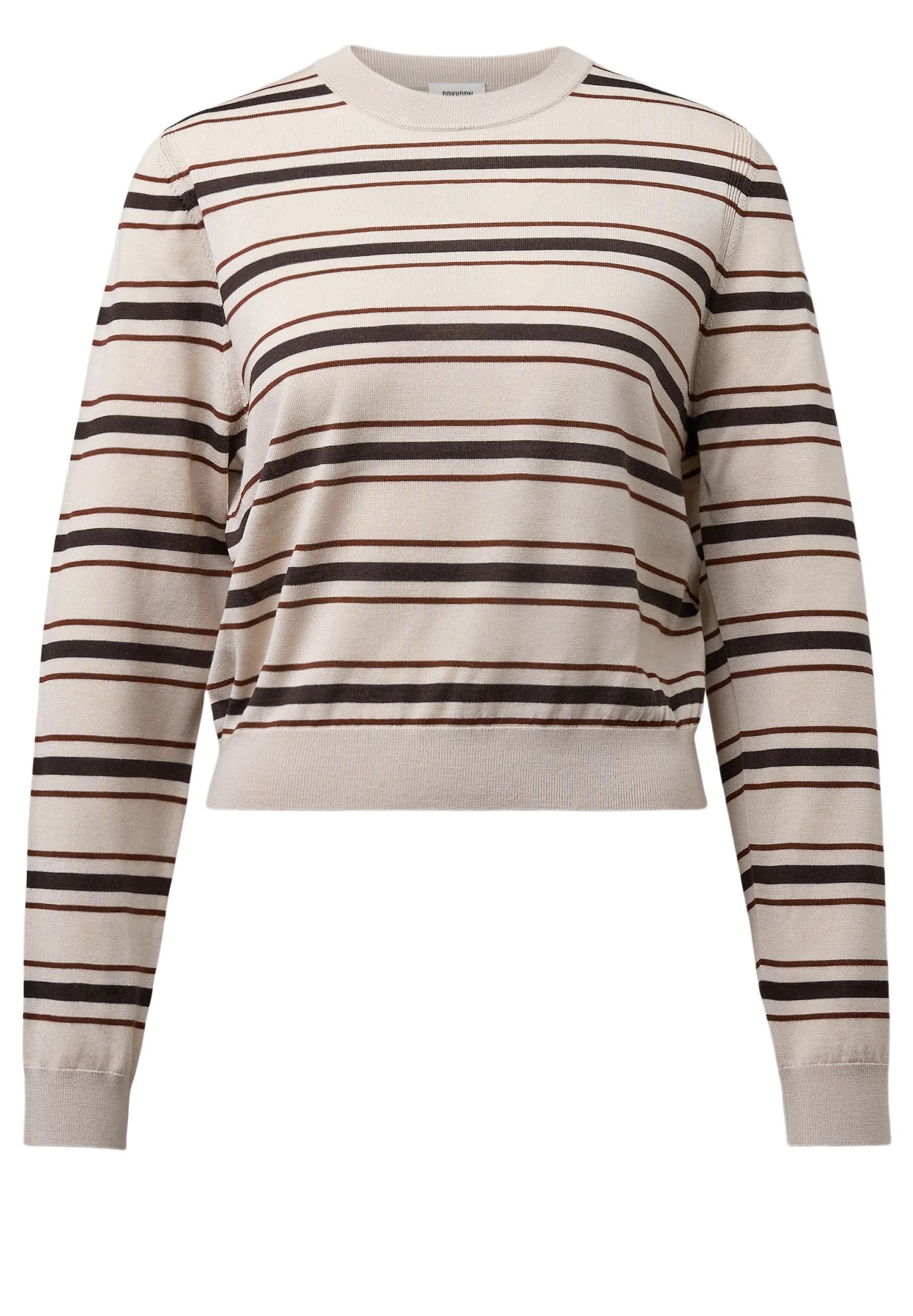 Drykorn Strickpullover mit Streifenmuster (1-tlg)