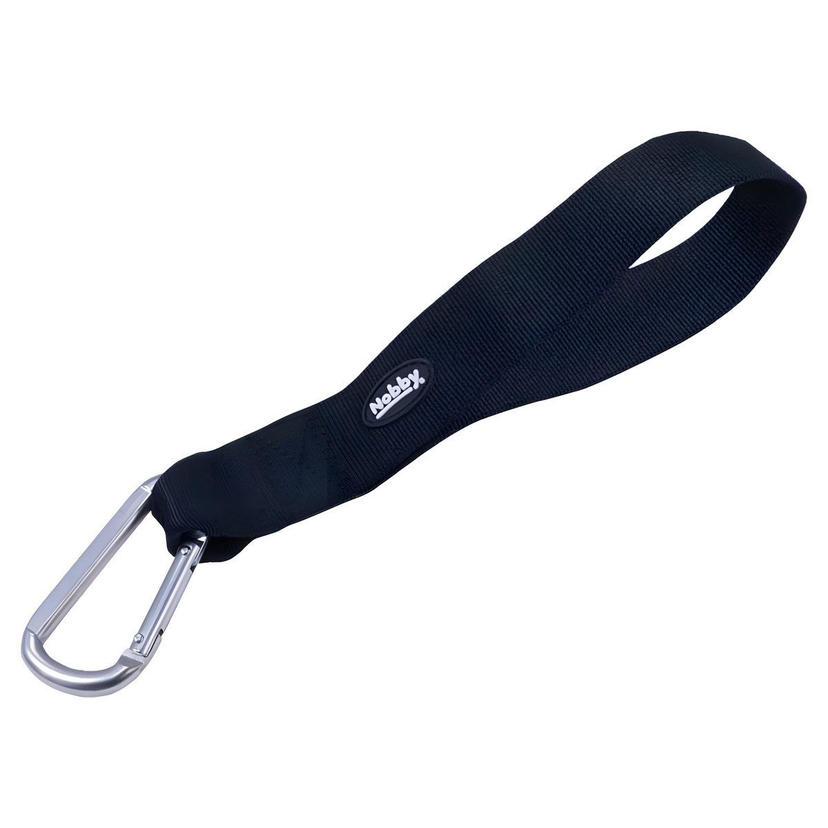 Nobby Autohundegeschirr Anschnallschlaufe und Kurzführer schwarz