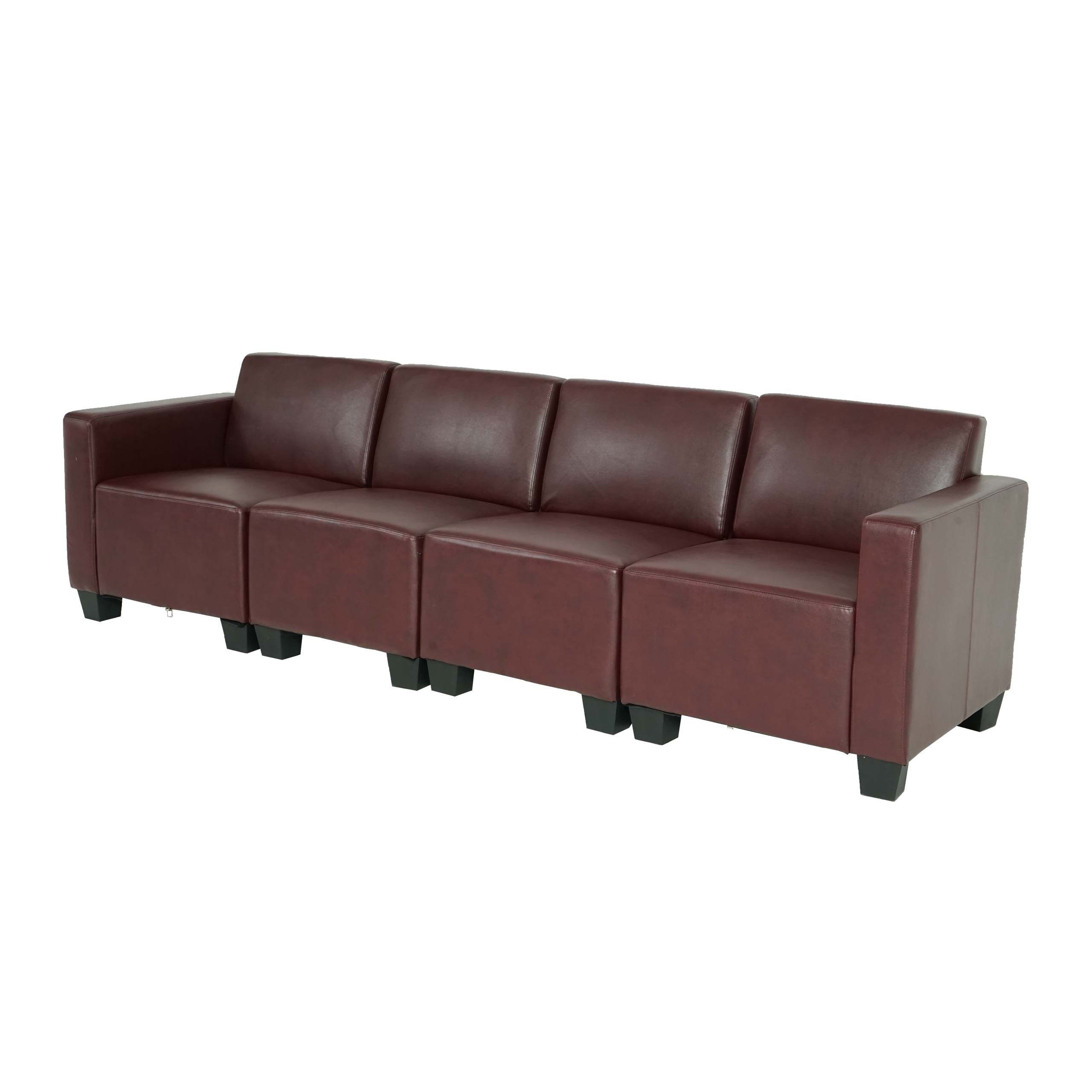 MCW 4-Sitzer Moncalieri-4S, Set, bequeme Polsterung, Erweiterbar mit weiteren Elementen der Lyon-Serie