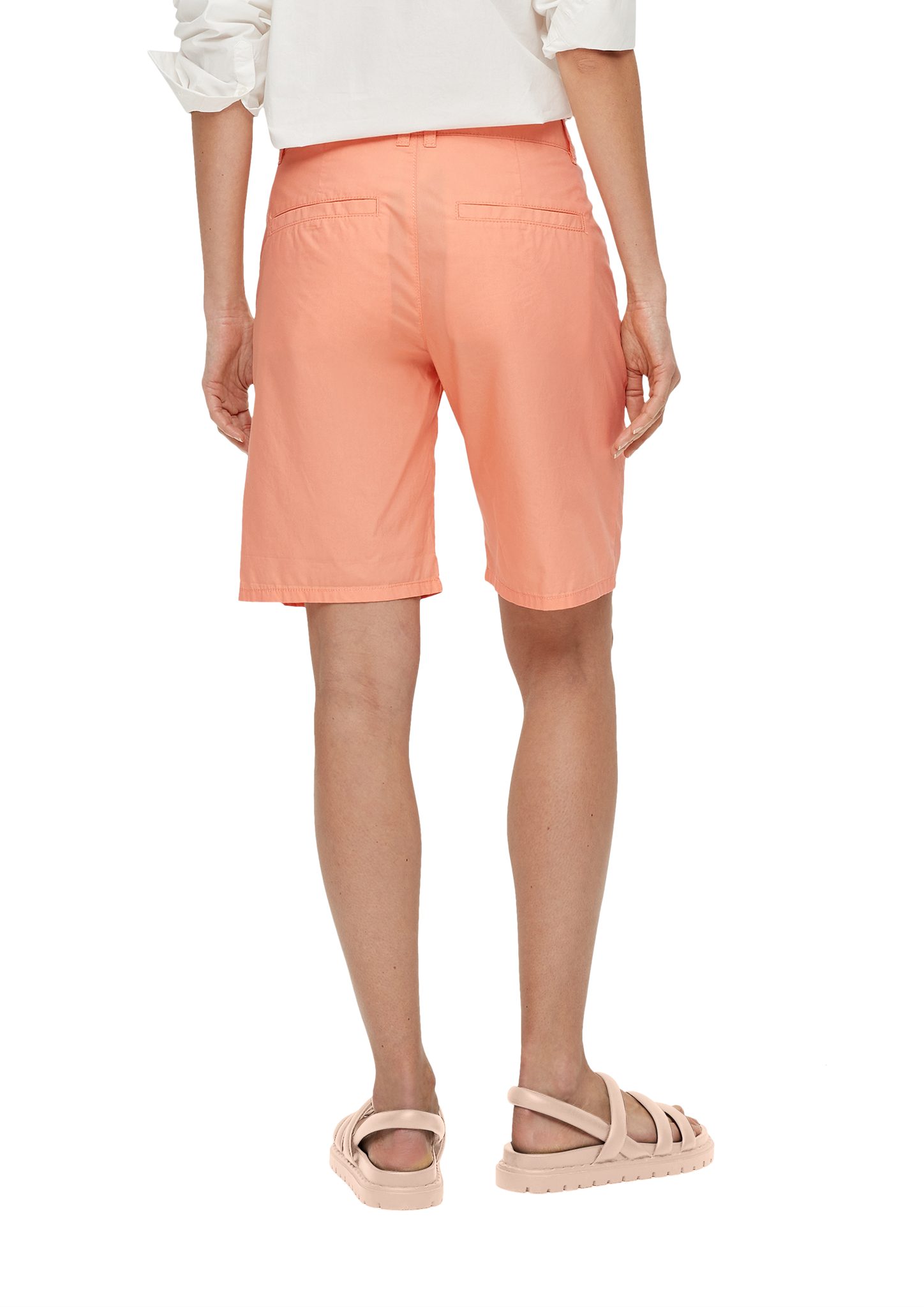 papaya aus s.Oliver Shorts Lyocellmix Shorts Regular: