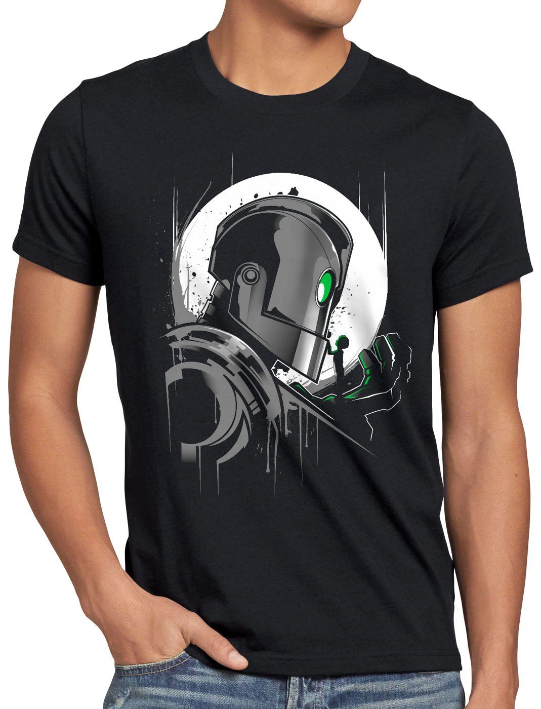 style3 T-Shirt Iron Giant der gigant aus dem all kino film