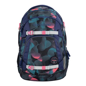 coocazoo Schulranzen Schulrucksack-Set MATE Cloudy Peach 2-teilig (Rucksack, Mäppchen), ergonomisch, reflektiert, Körpergröße: 135 - 180 cm