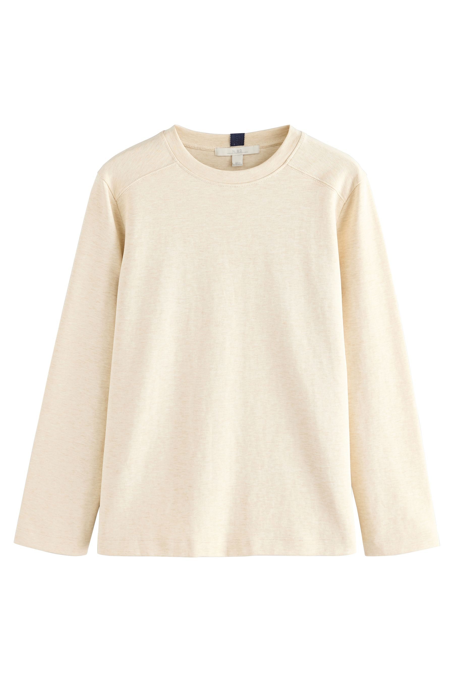 Next Langarmshirt Langarmshirt aus schwerem Stoff, Le Marais (1-tlg) günstig online kaufen