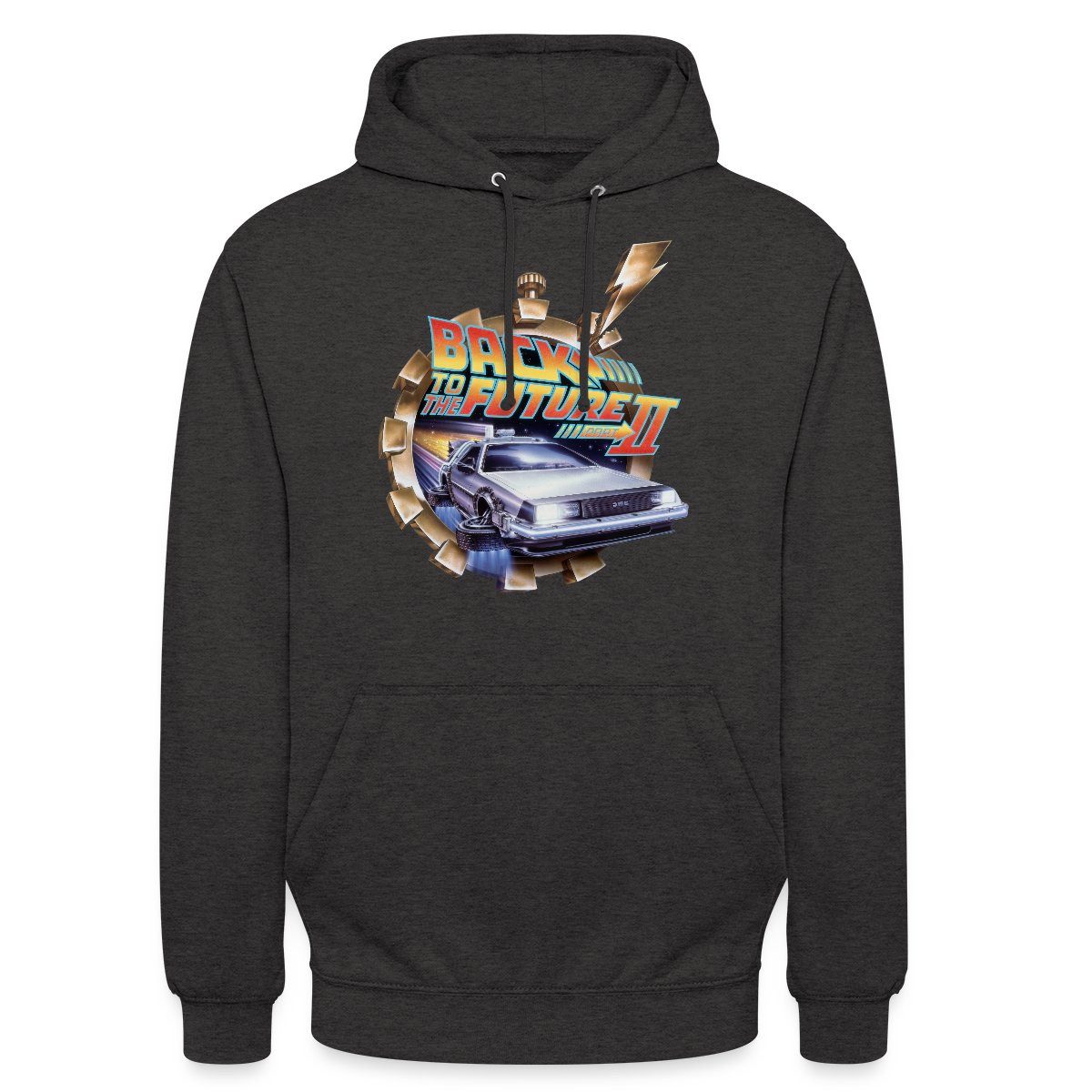 Hoodie Zurück In Die Zukunft 2 Logo Delorean Unisex Hoodie