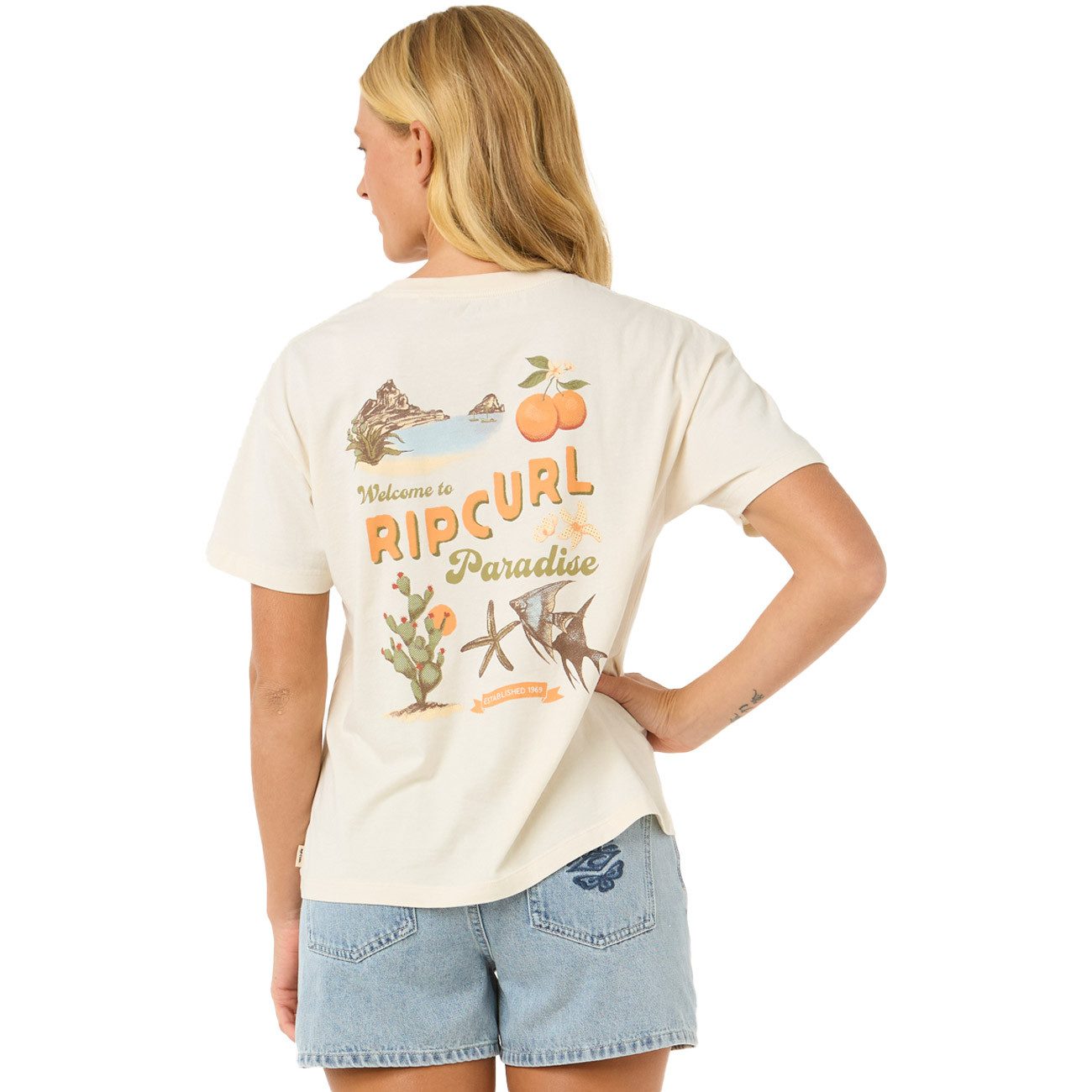 Rip Curl T-Shirt CALA VADELLA RELAXED günstig online kaufen
