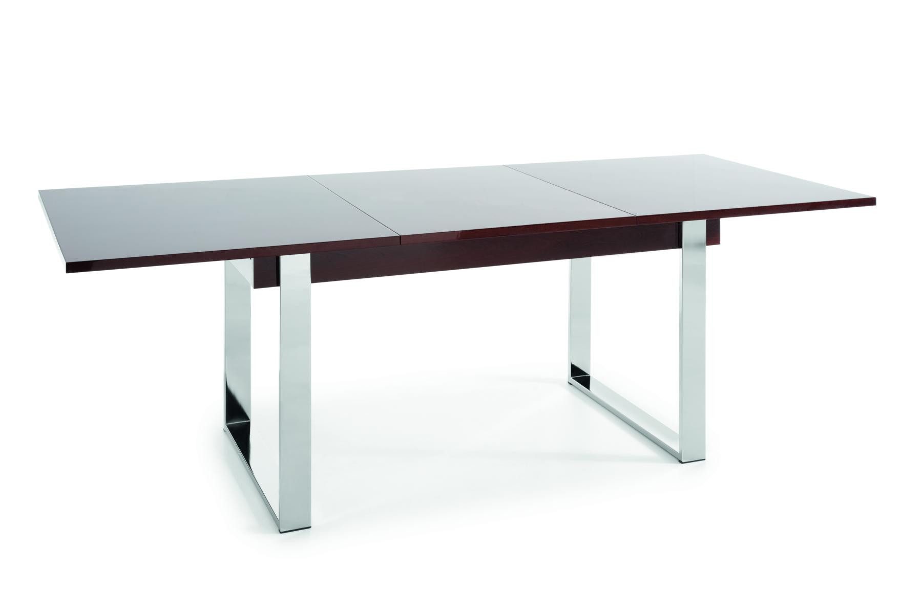 Xlmoebel Esstisch Esstisch VI-S2 Hochglanz Holz modern elegantes Design (Esstisch, 1-St., VIA Esstisch VI-S2), Hergestellt in Europa