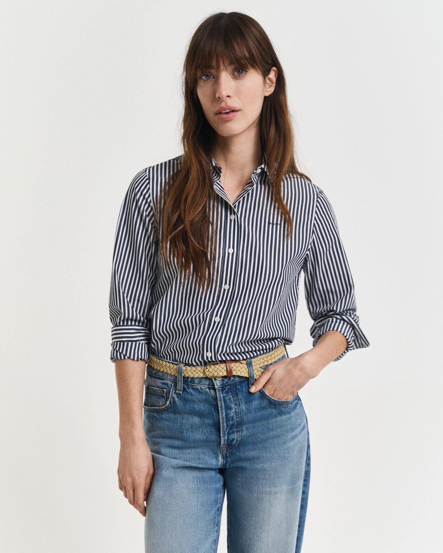 Gant Hemdbluse REG POPLIN STRIPED SHIRT günstig online kaufen