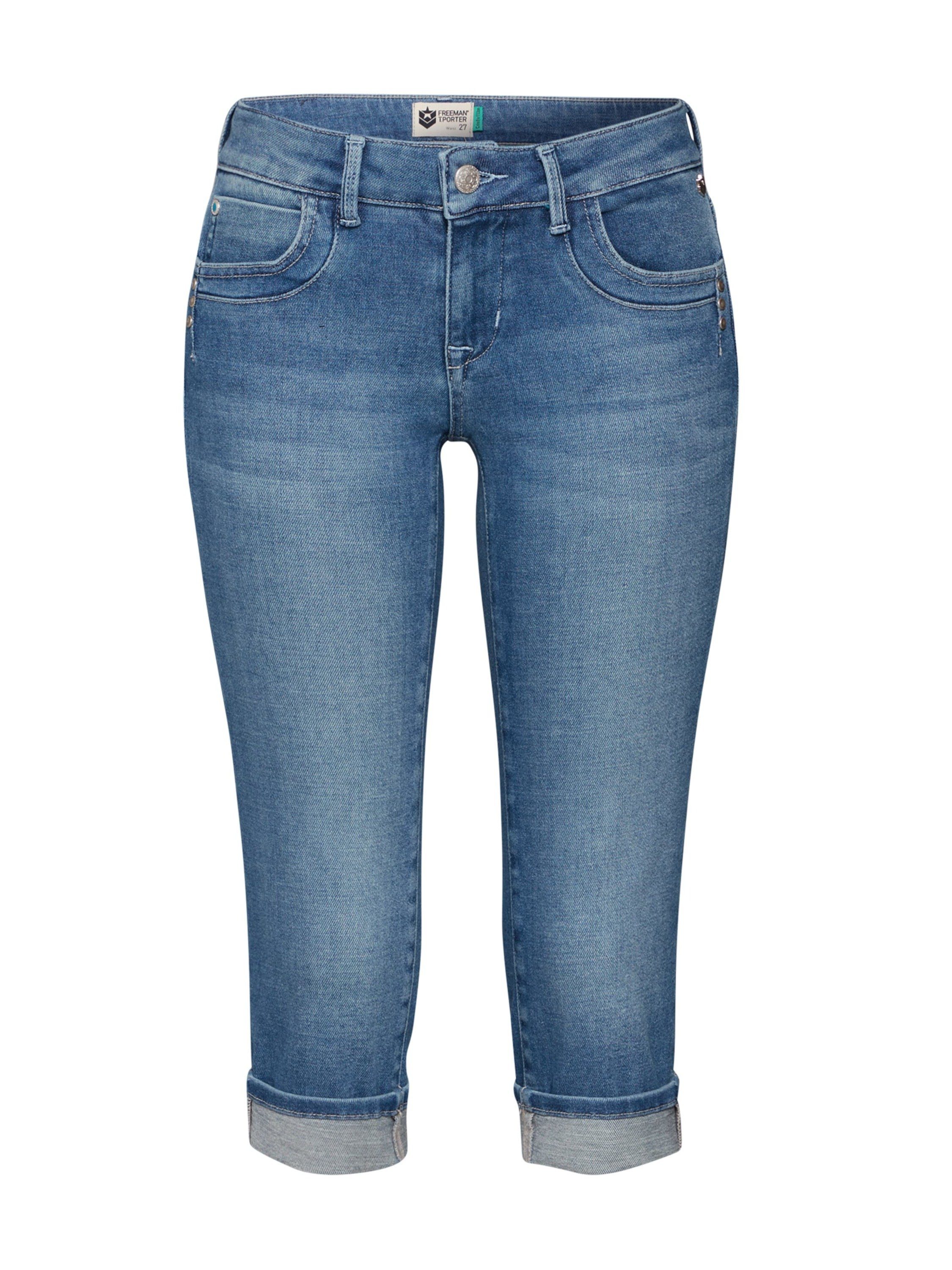 Freeman T. Porter 3/4-Jeans »Kamelia«, Zip Fly online ...