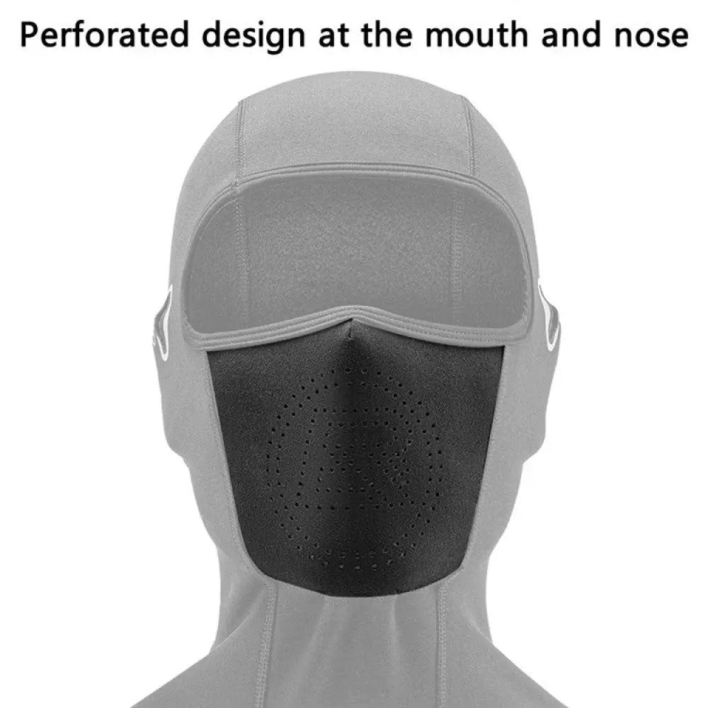 Sport-Knight® Sturmhaube Fleece Sturmmaske Winddicht Atmungsaktiv – Für Helm & Outdoor Innovativer 3D-Schnitt